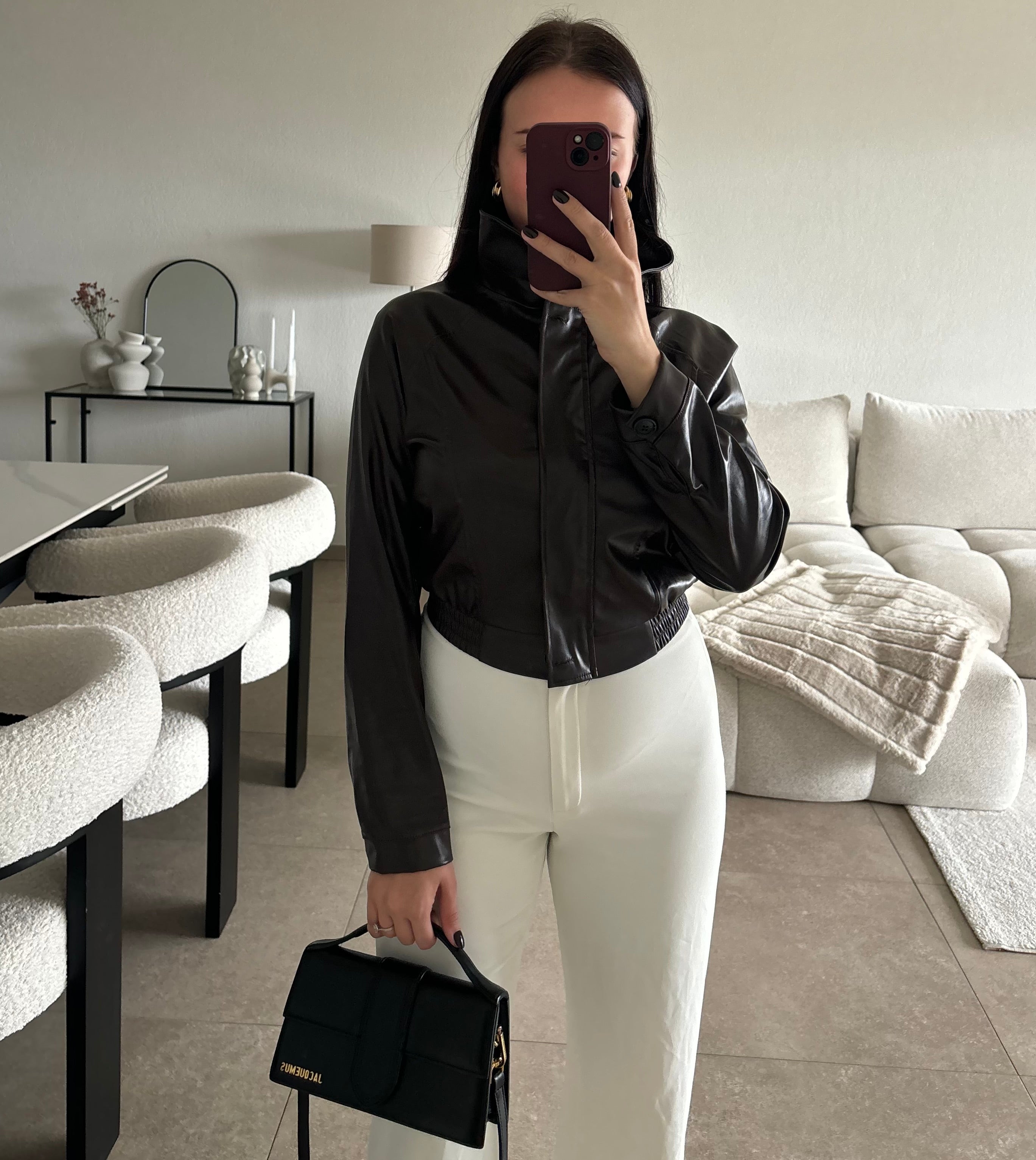 Veste marron taille S/M