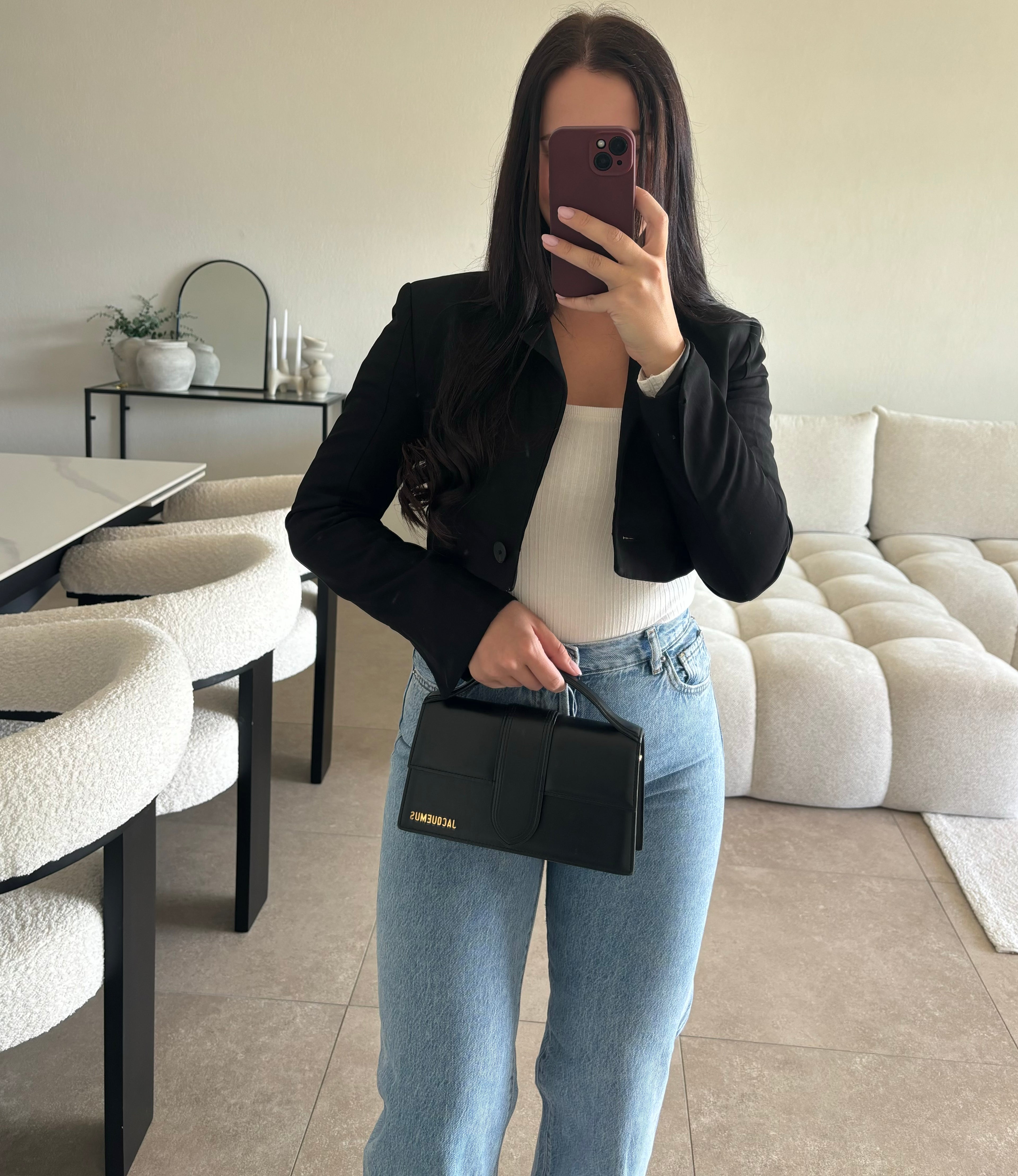 Blazer noir Zara taille S