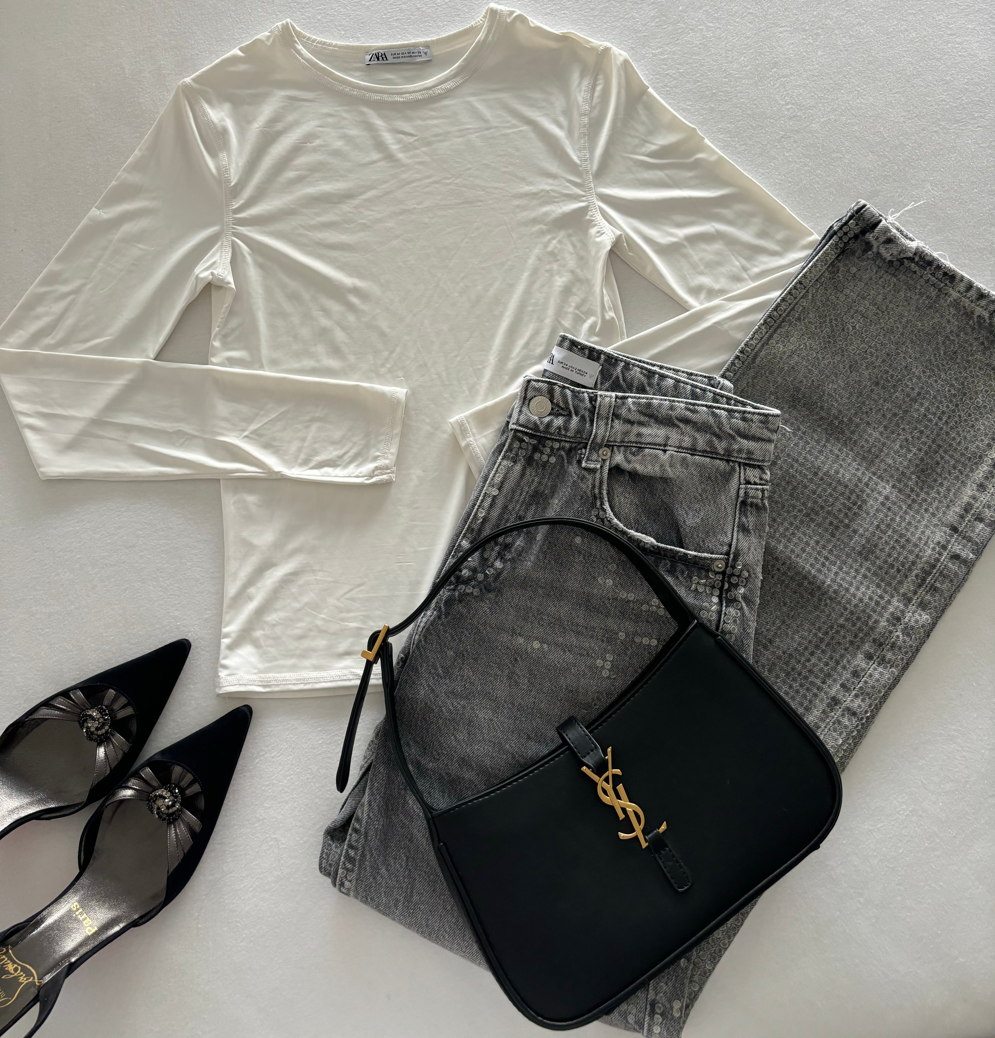 Haut en polyamide Zara taille M