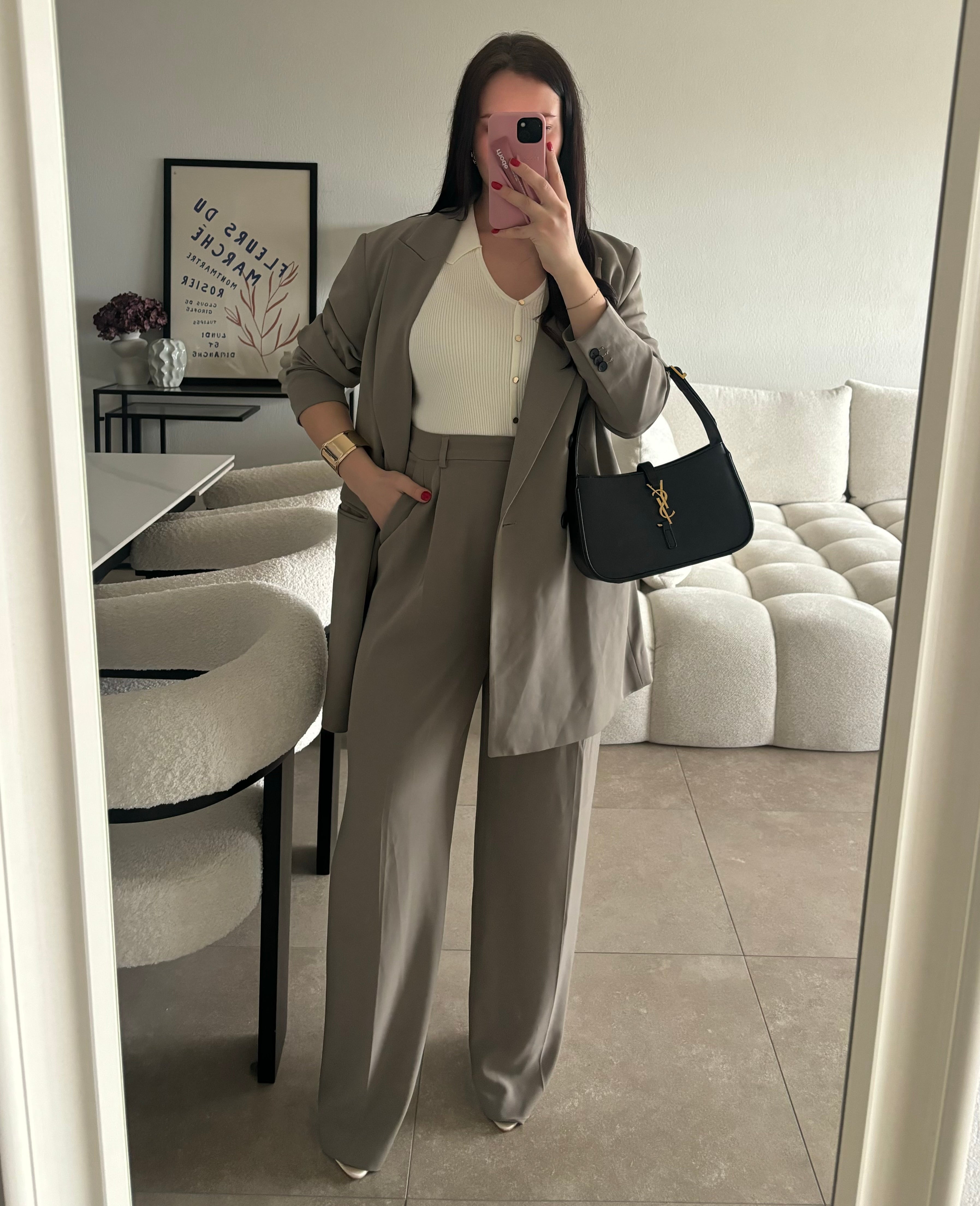 Ensemble H&M (blazer & pantalon) taille L