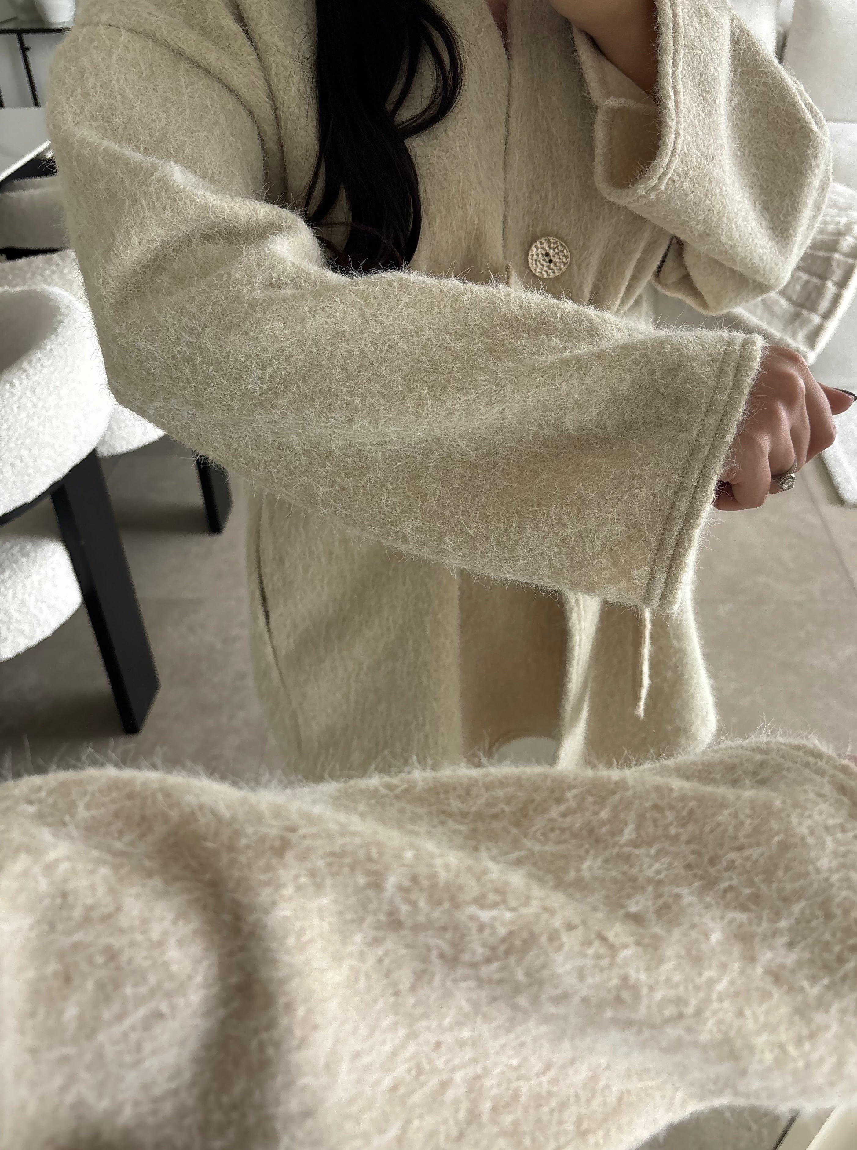 Manteau style « laine » taille S/M