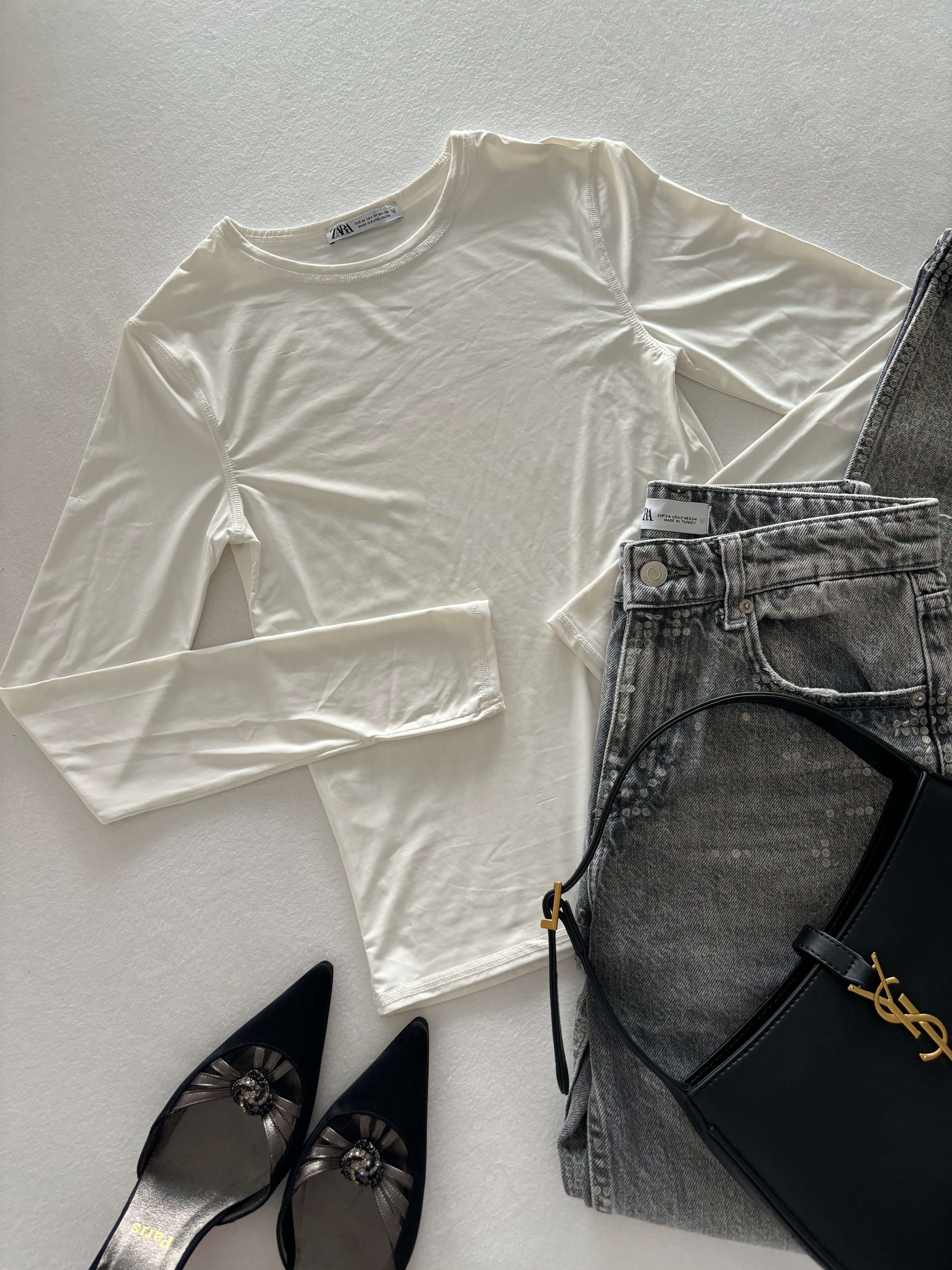 Haut en polyamide Zara taille M