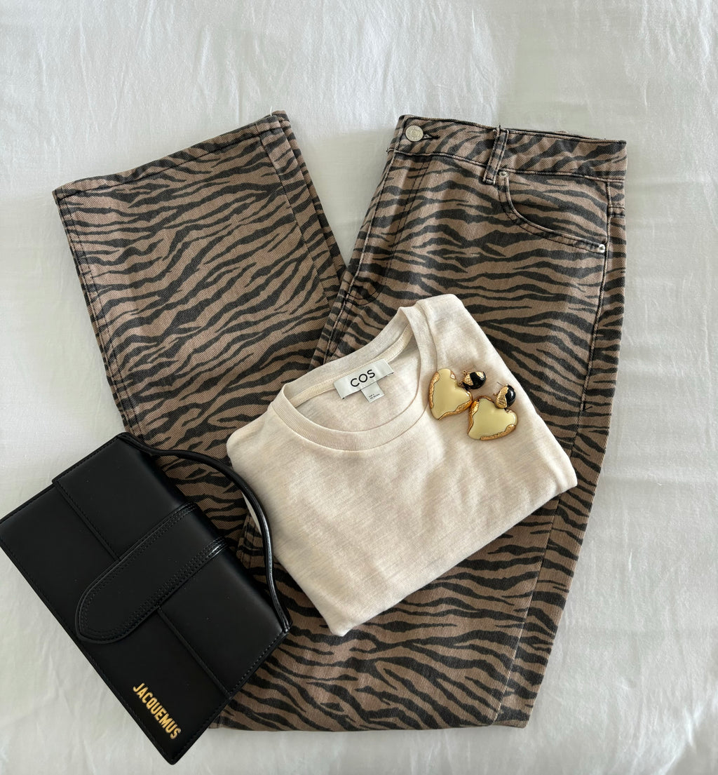 Pantalon taille 38 (taille haute)
