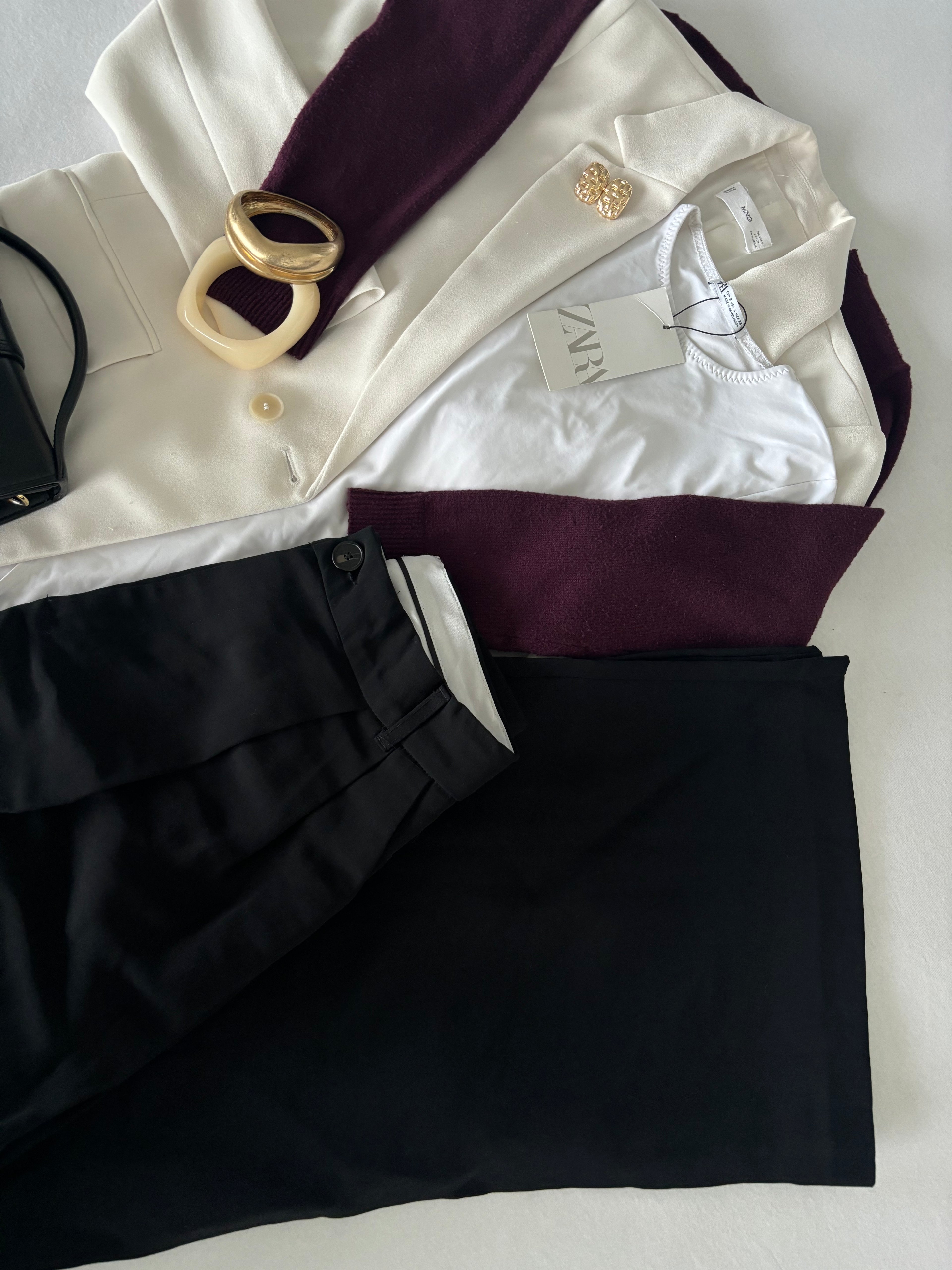 Pantalon noir ZARA taille M