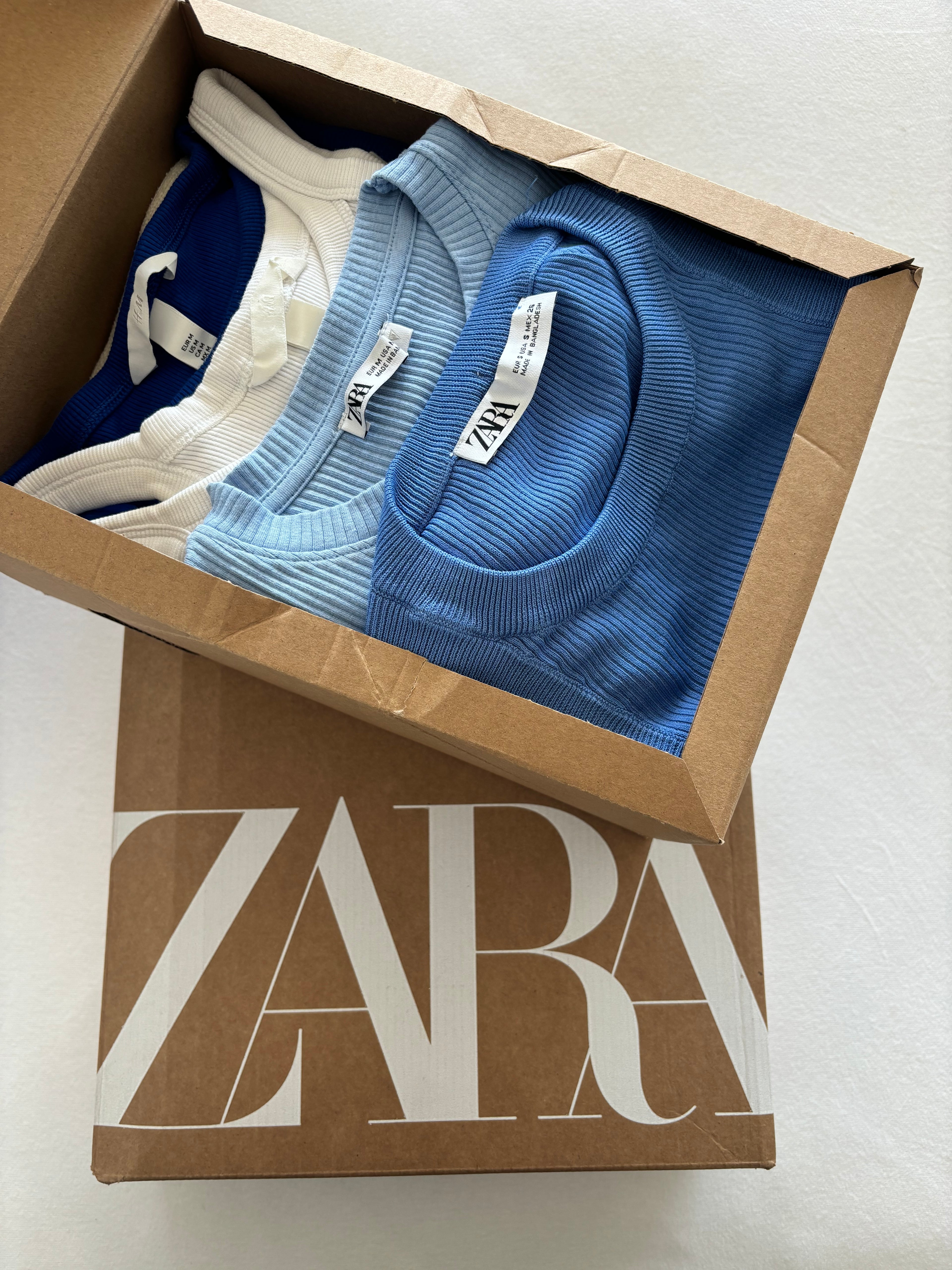 BOX ZARA + H&M taille S/M