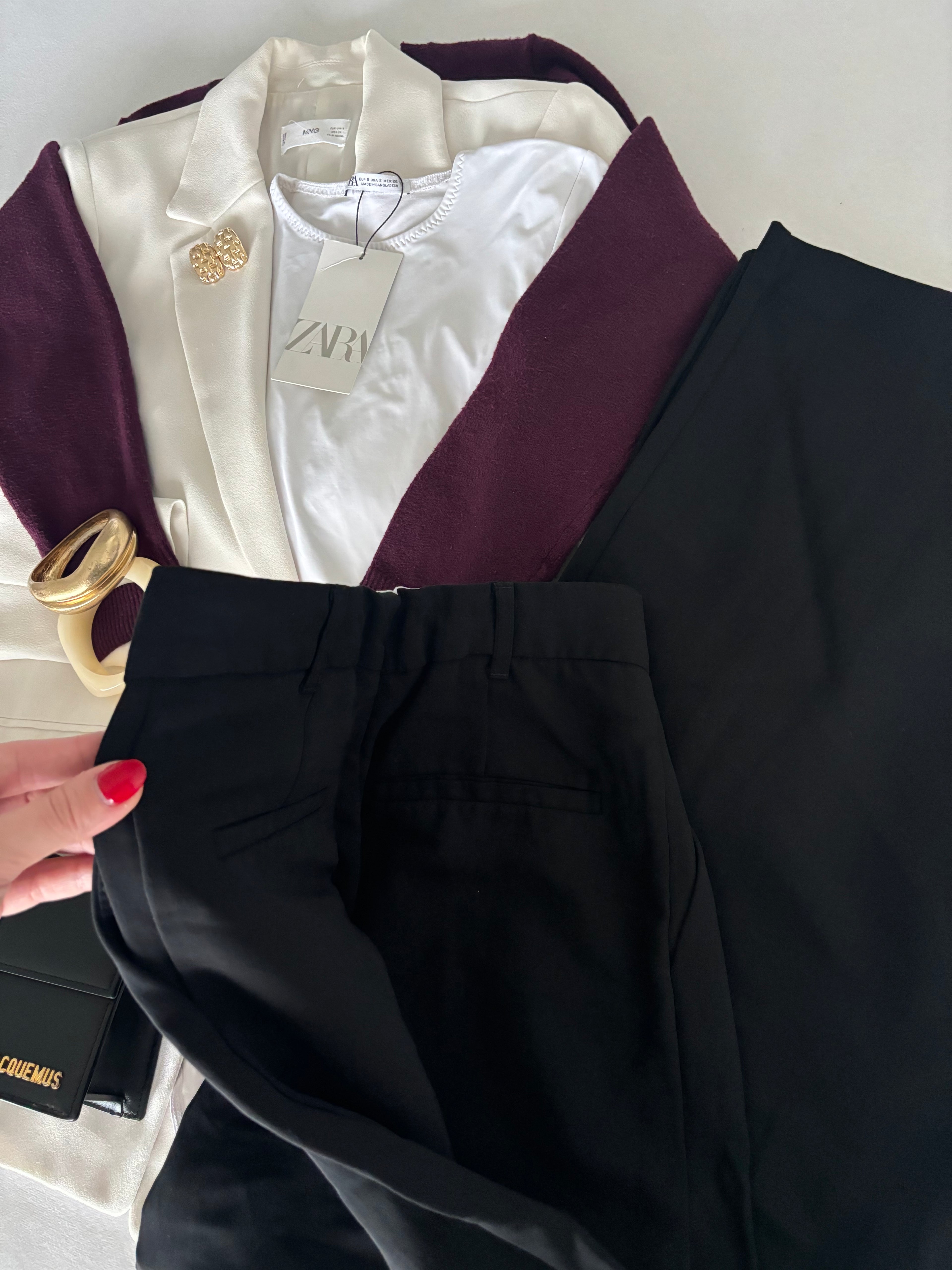 Pantalon noir ZARA taille M