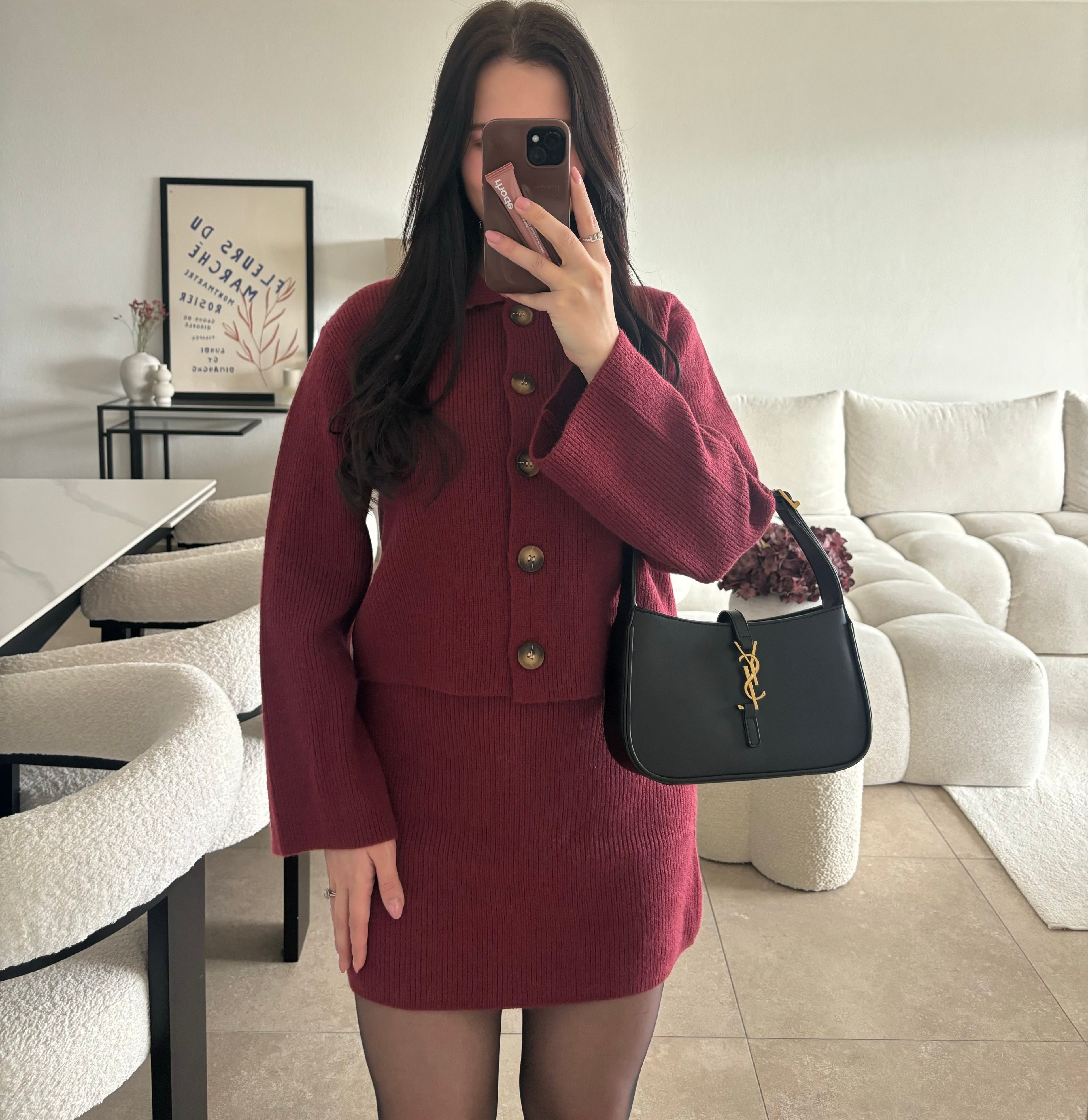 Ensemble en maille taille S/M