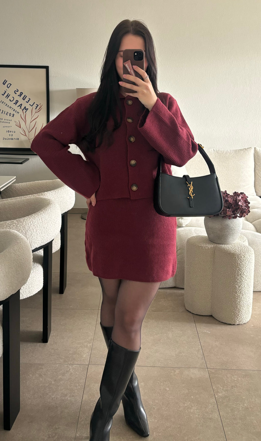 Ensemble en maille taille S/M