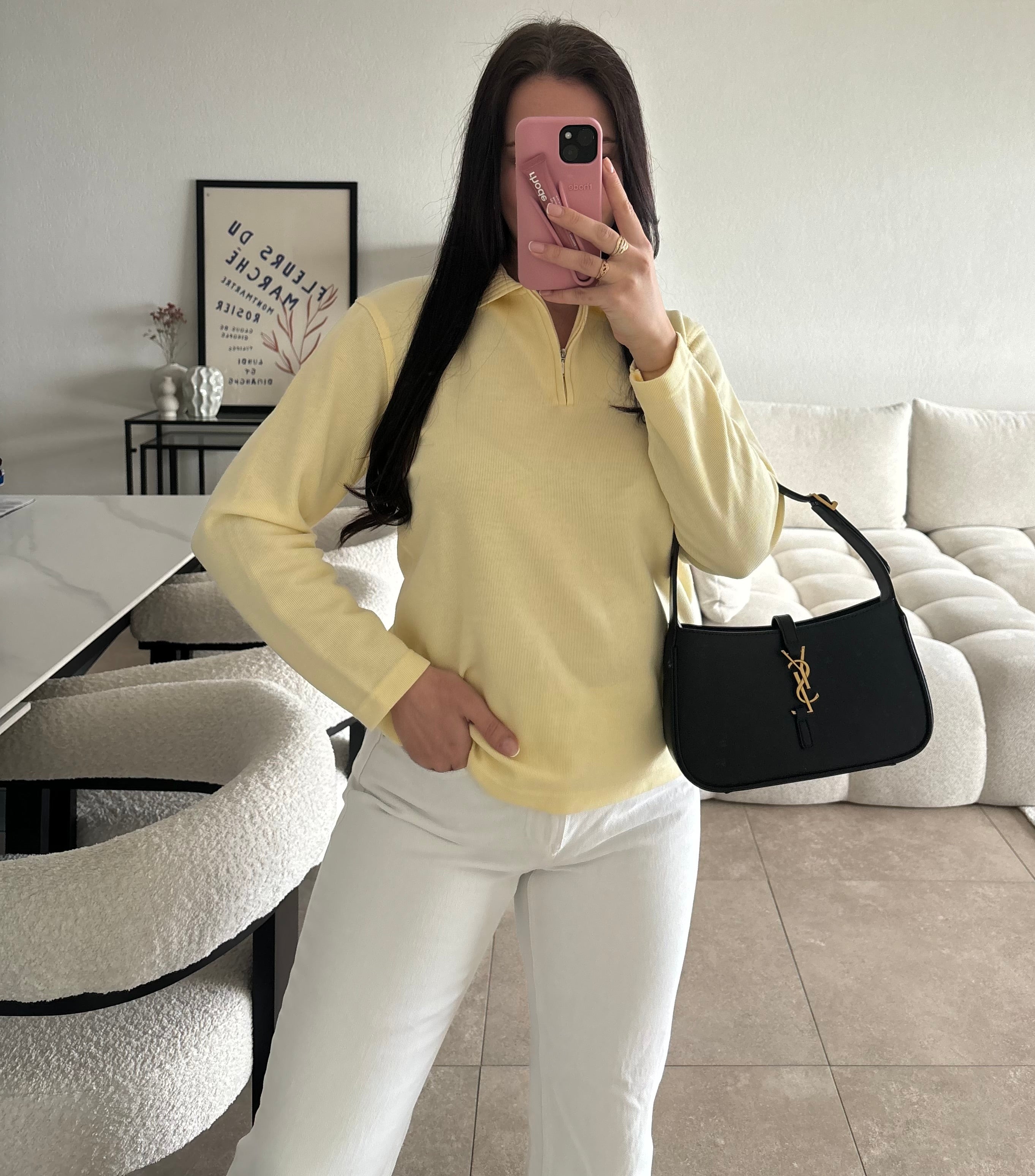 Haut avec zip taille S/M