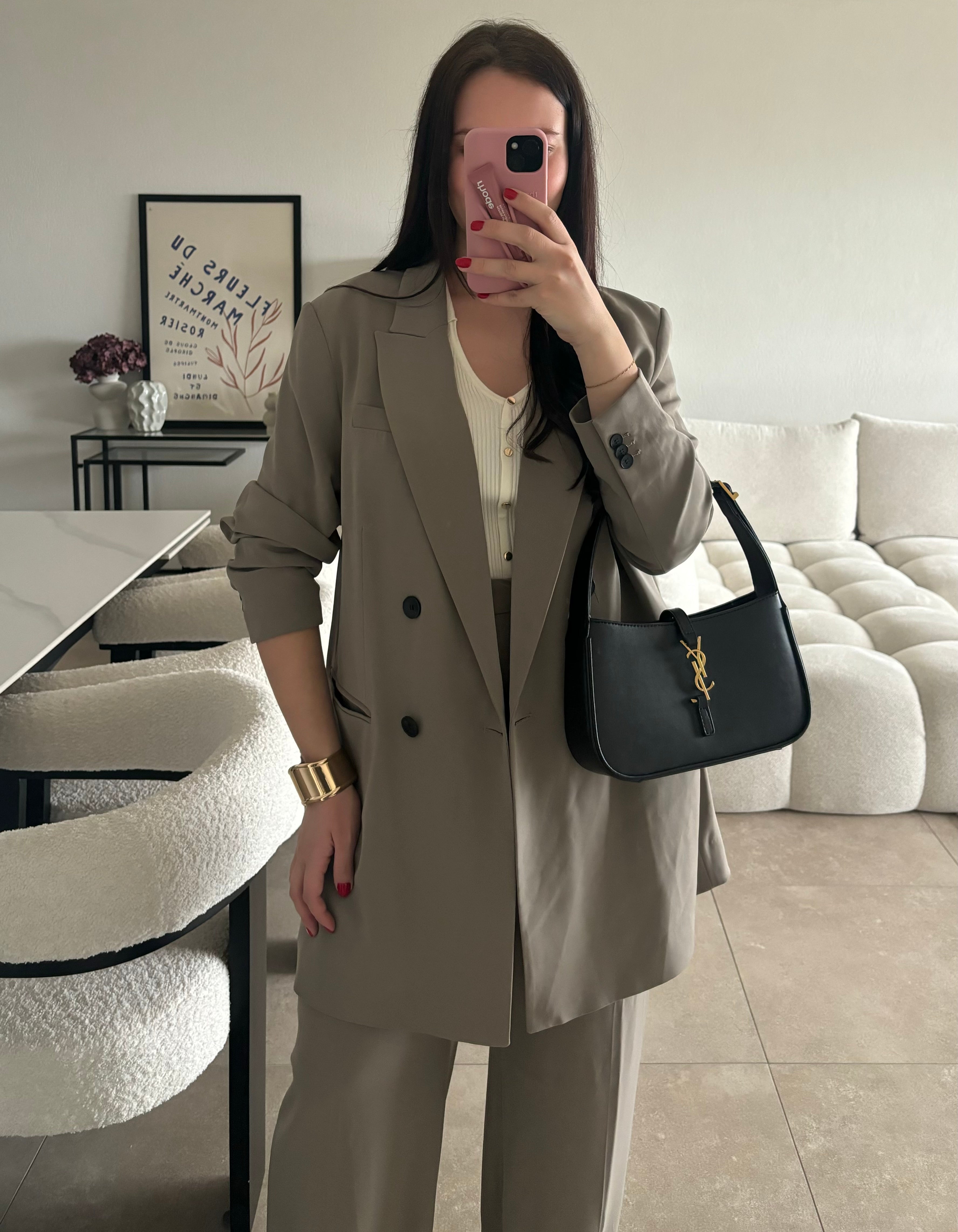 Ensemble H&M (blazer & pantalon) taille L