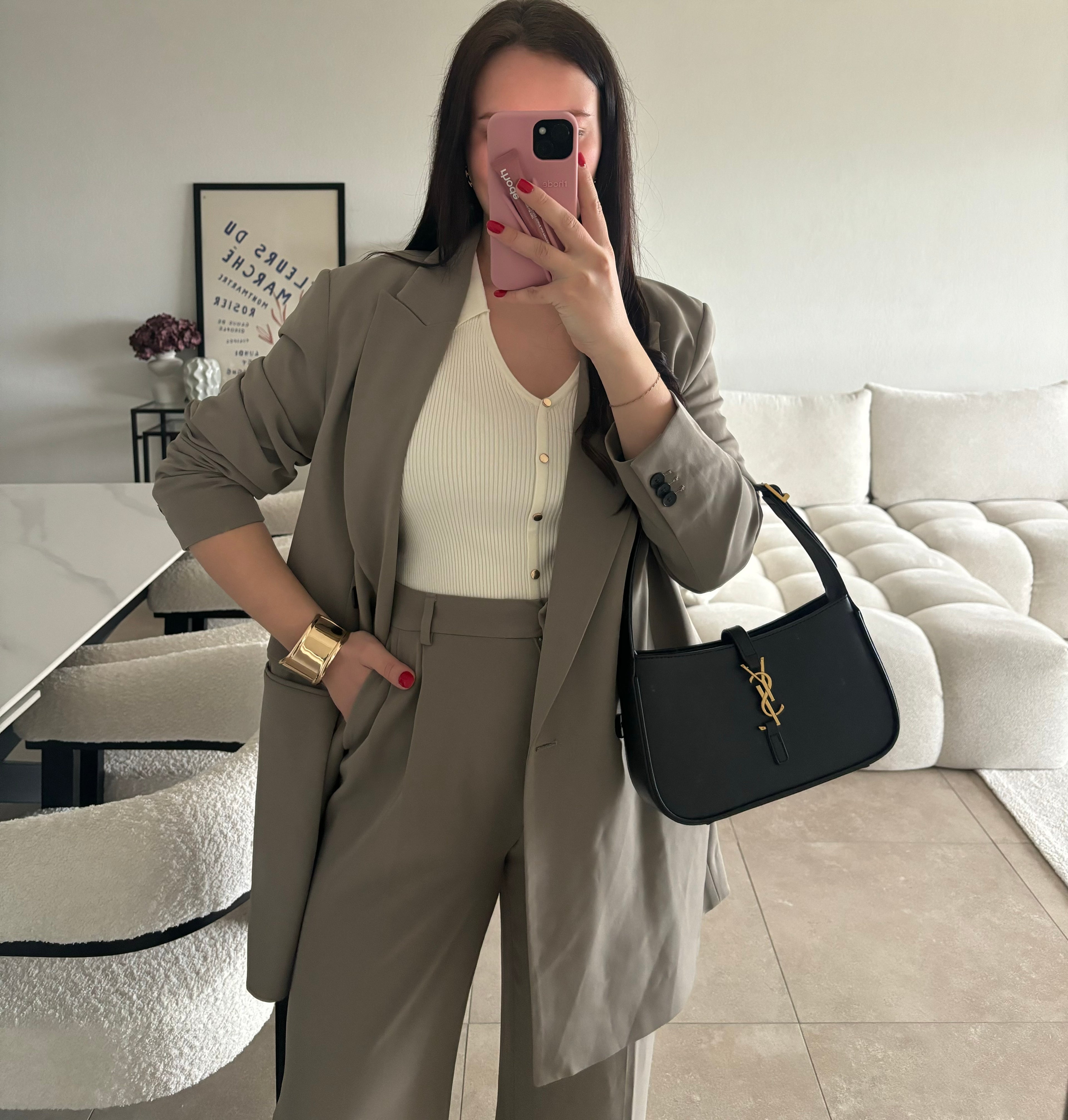 Ensemble H&M (blazer & pantalon) taille L