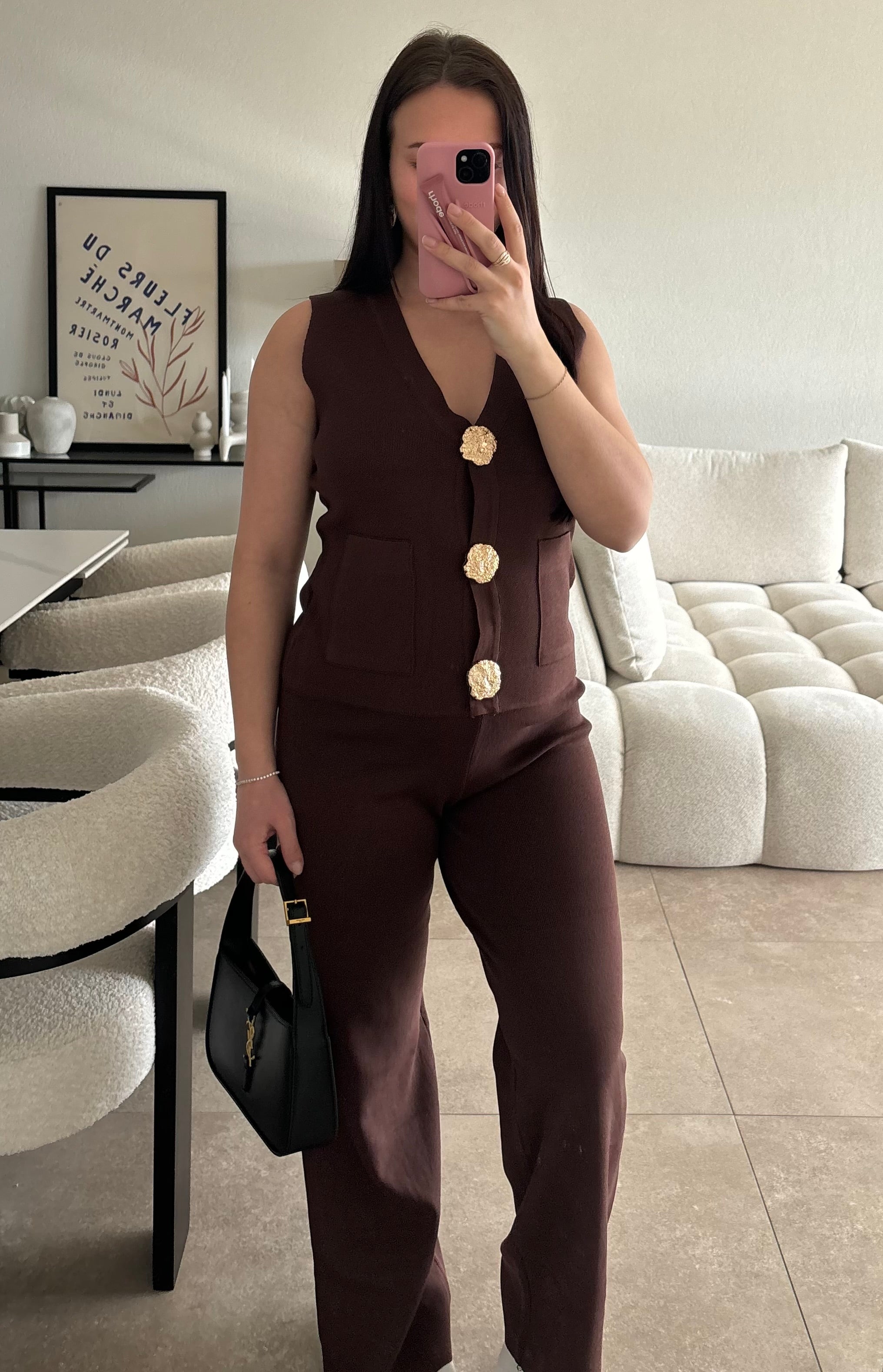 Ensemble marron taille S/M