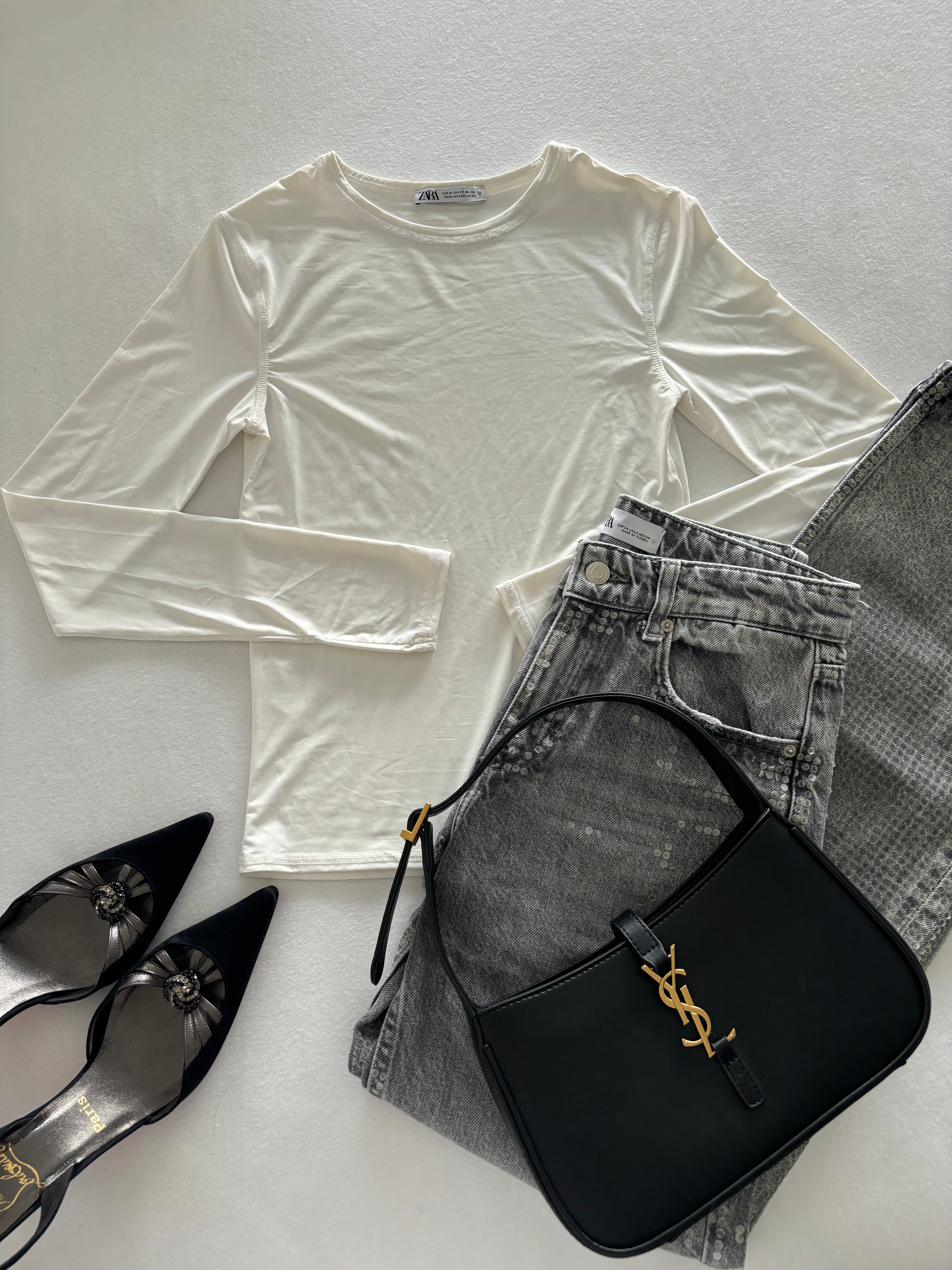 Haut en polyamide Zara taille M