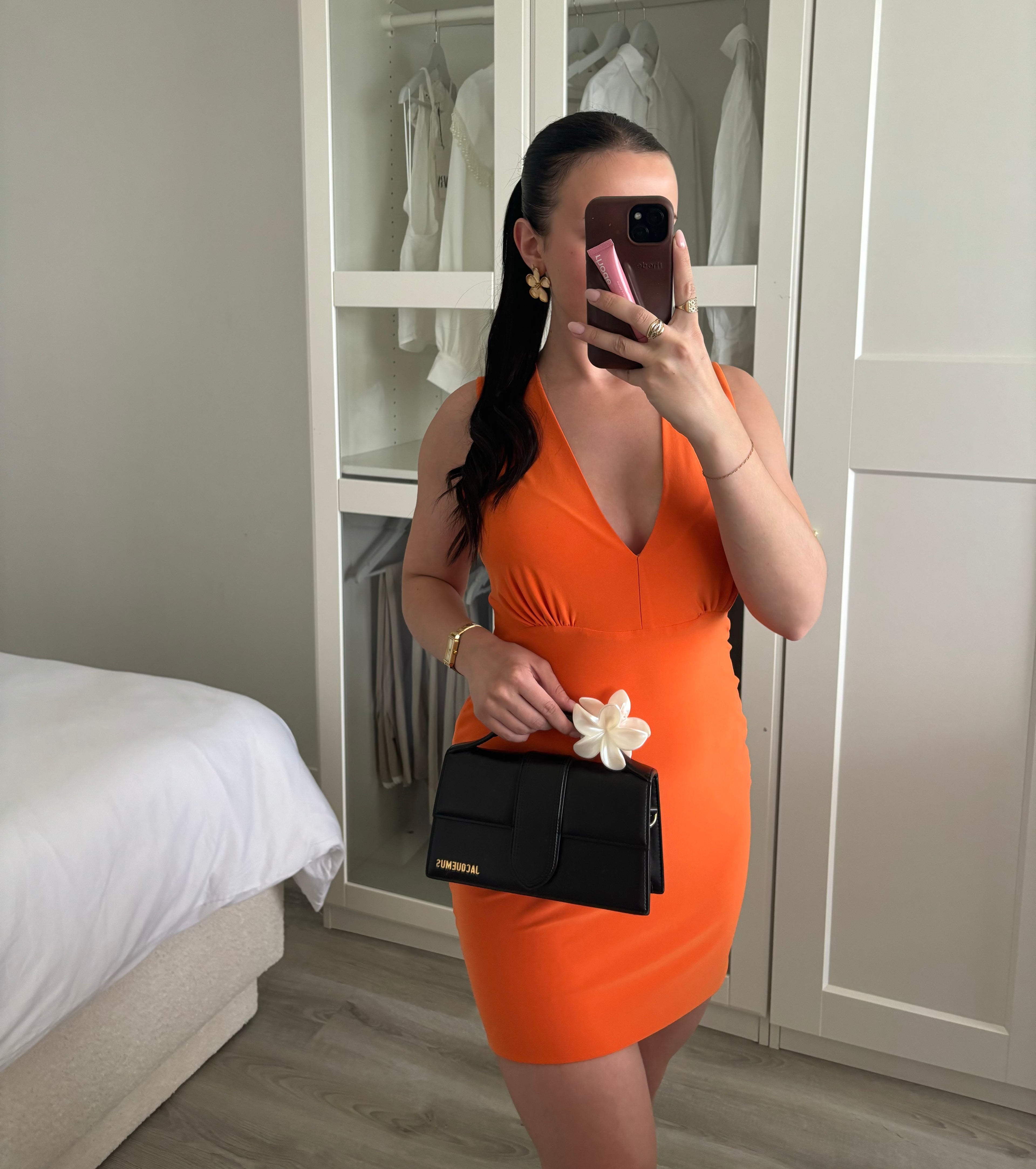 Robe avec dos croisé taille M