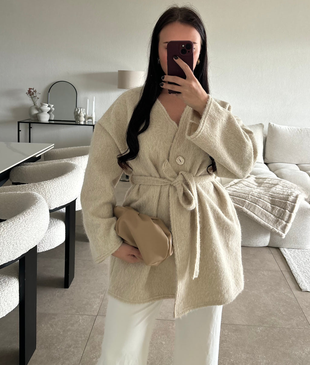 Manteau style « laine » taille S/M