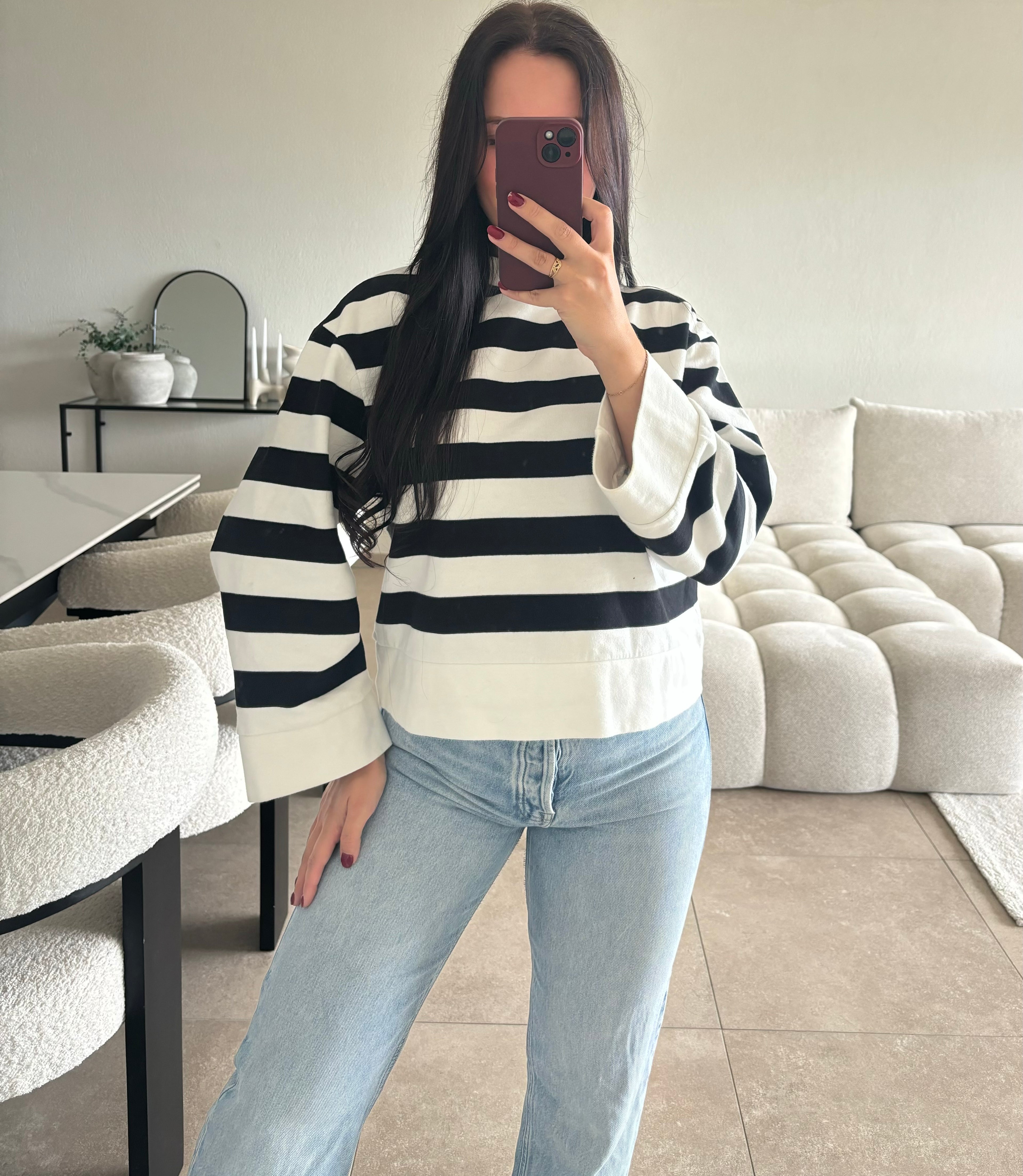 Pull rayé taille S/M
