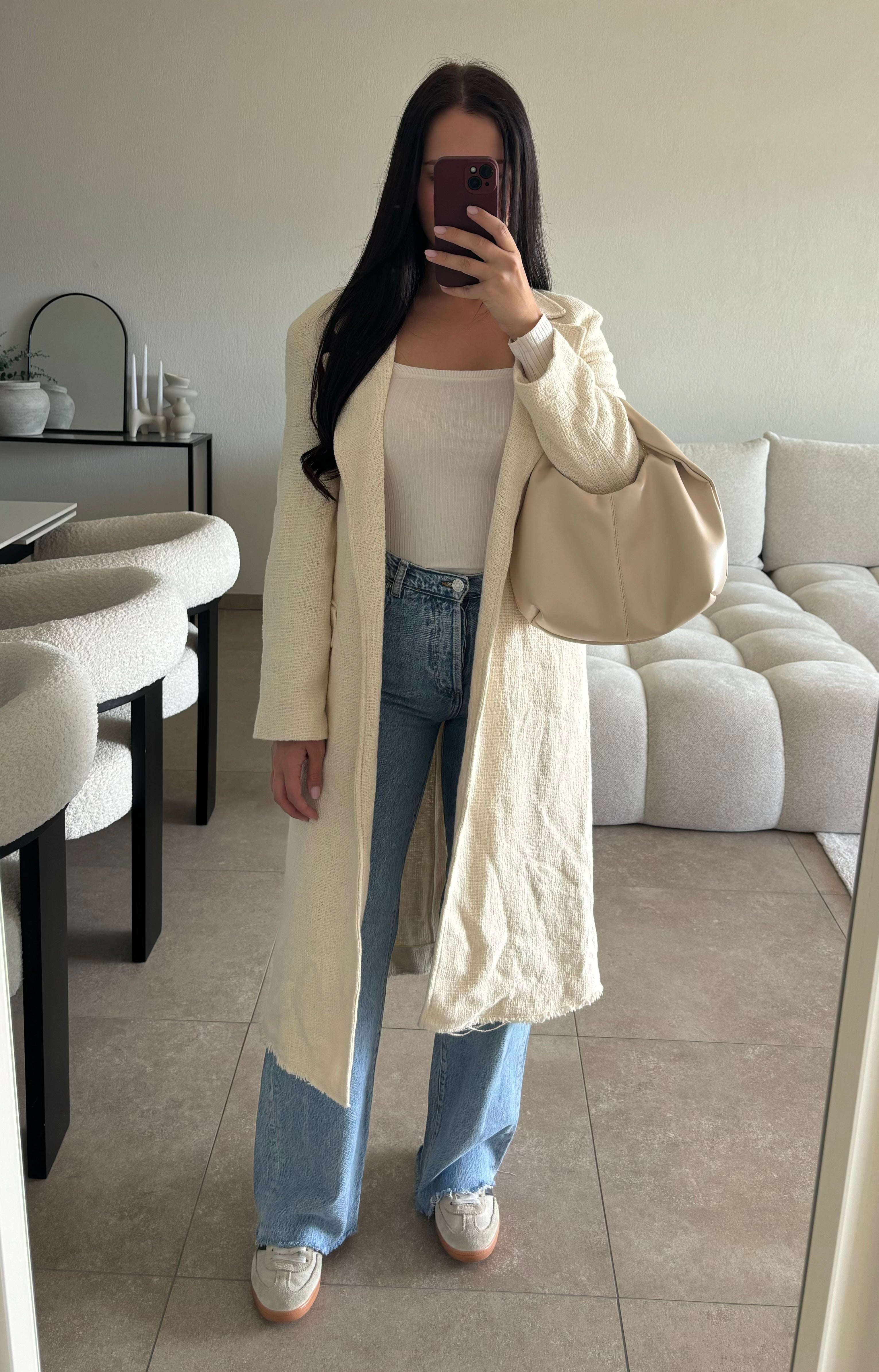 Manteau en coton Zara taille XS