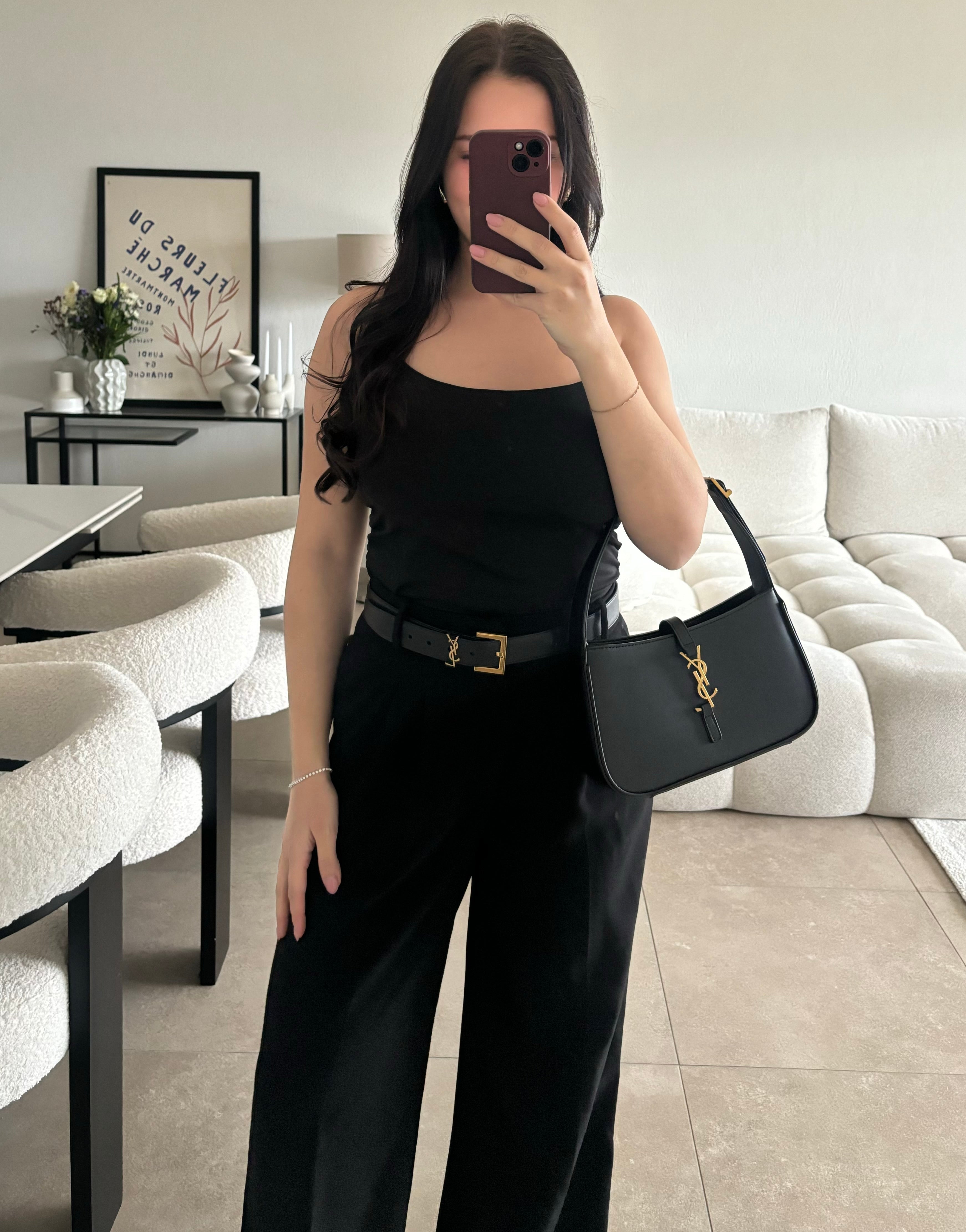 Haut noir avec soutien gorge intégré taille S/M/L