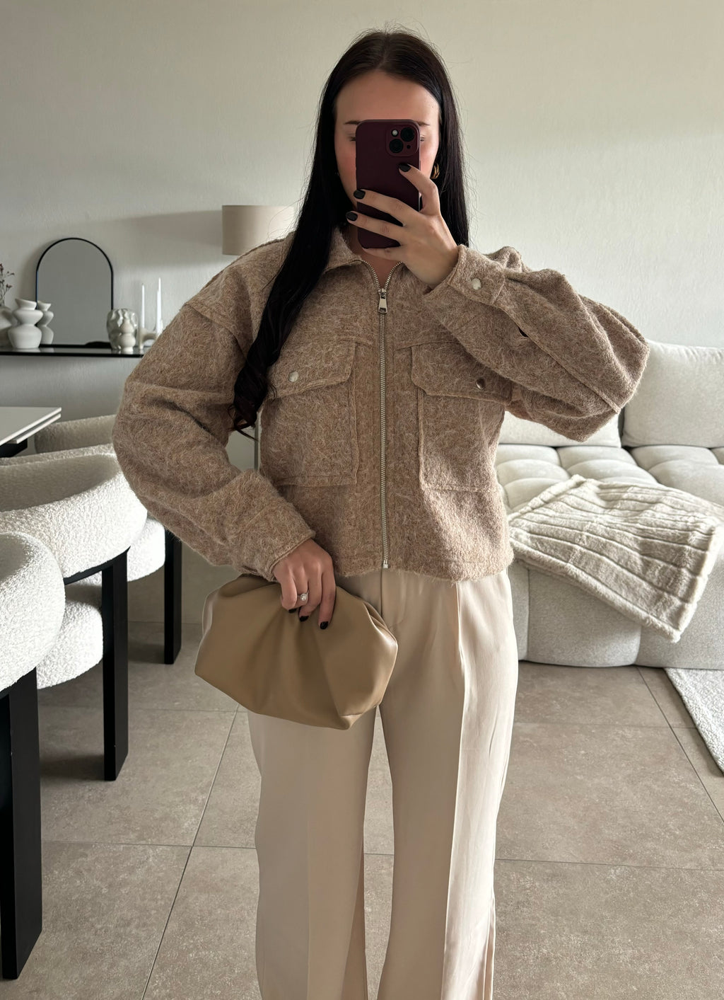 Veste style « laine » taille S/M