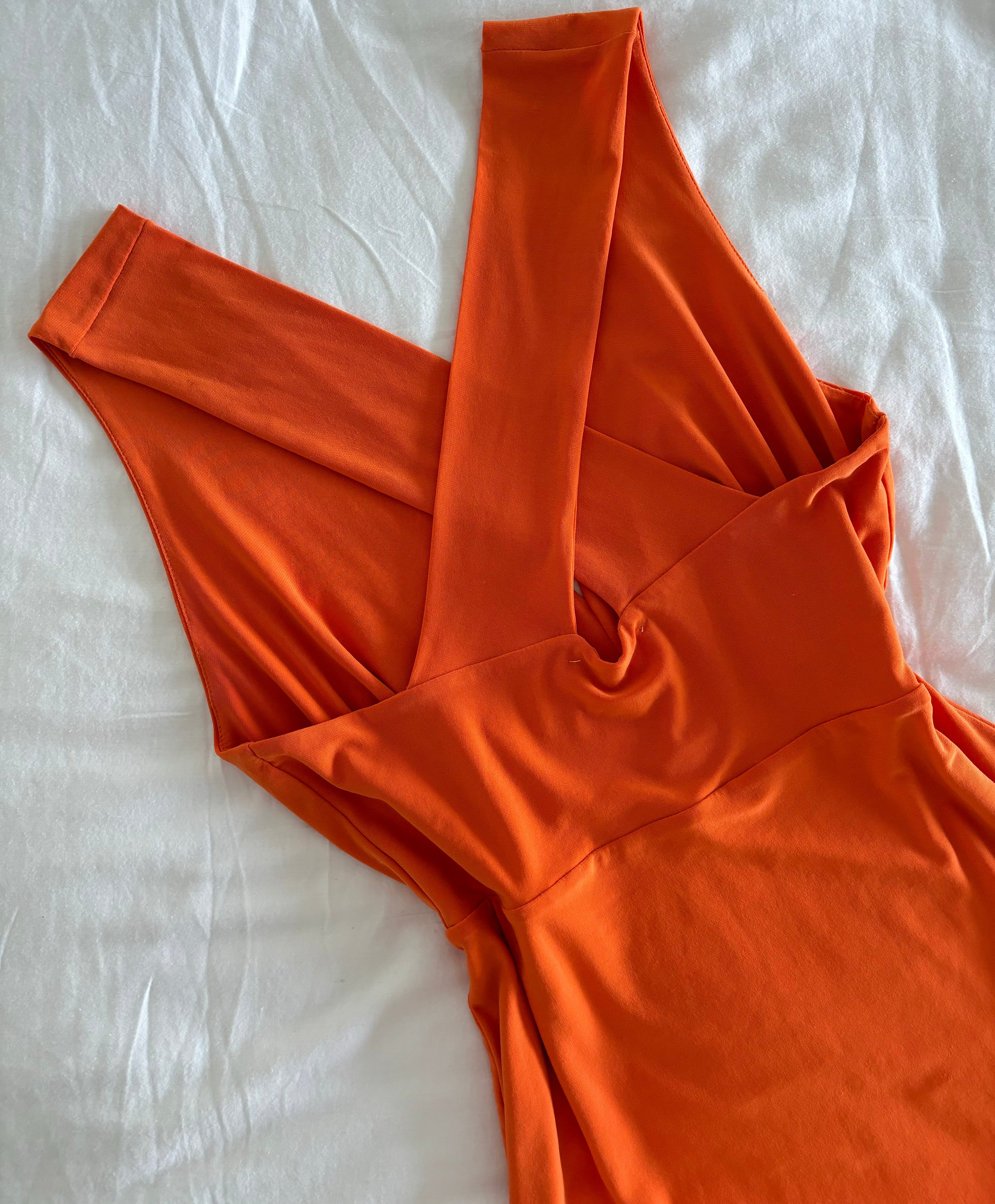 Robe avec dos croisé taille M