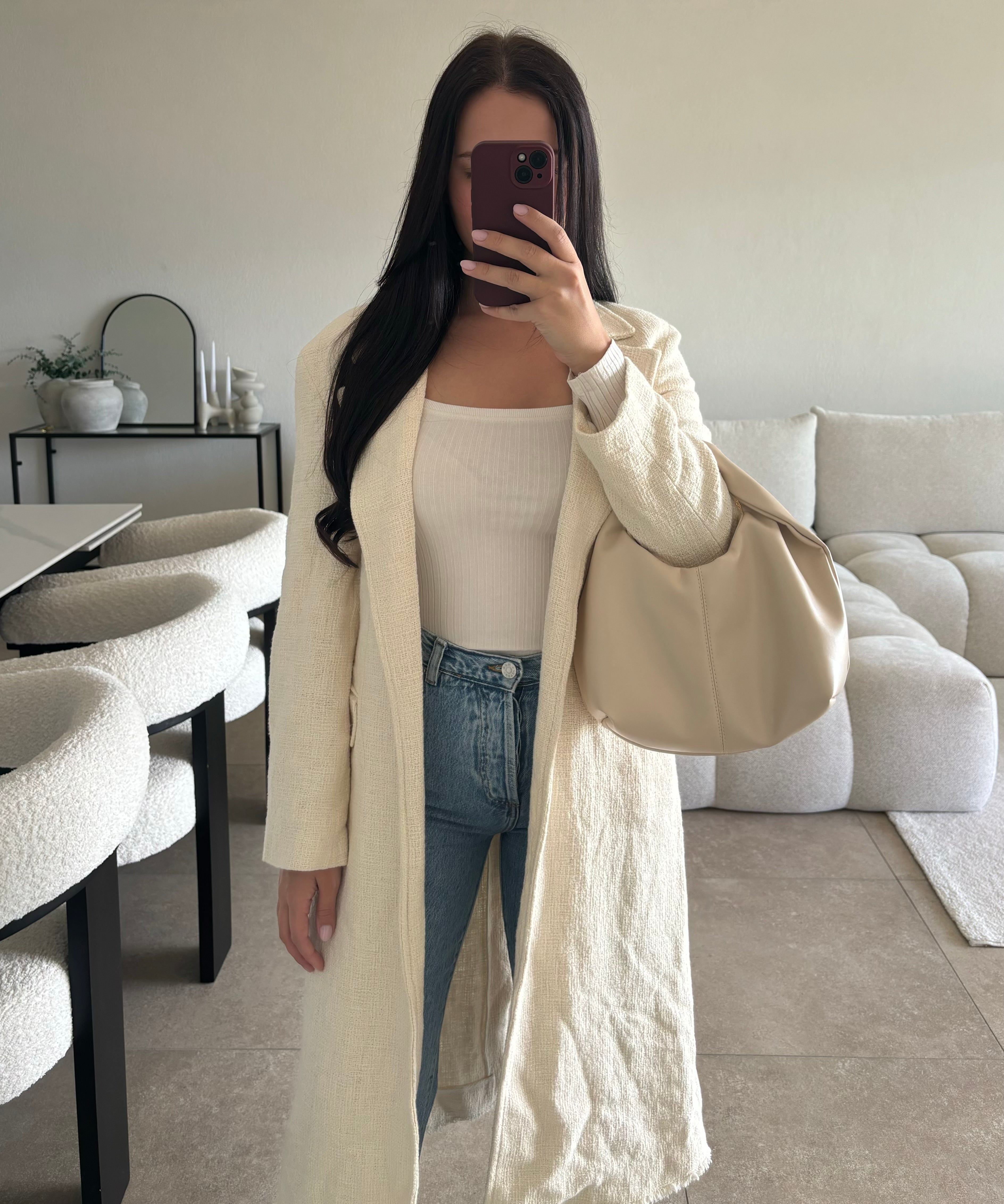 Manteau en coton Zara taille XS