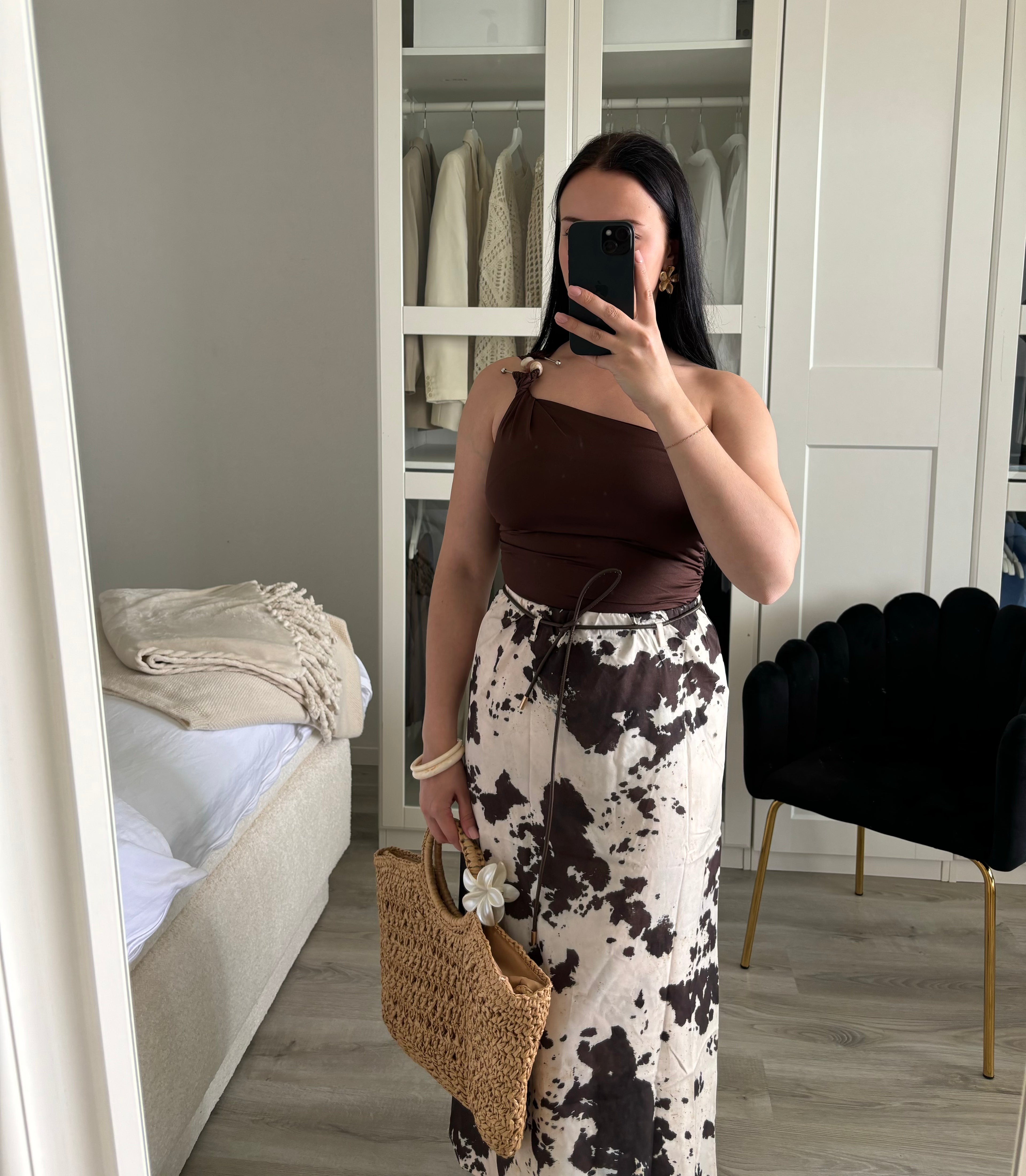 Jupe avec ceinture taille S/M