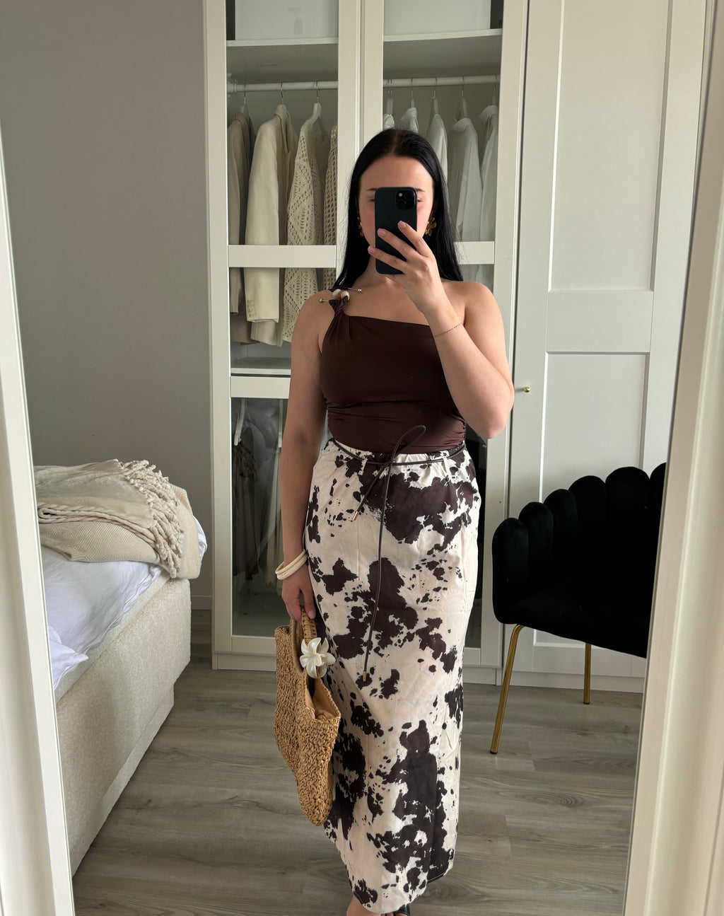 Jupe avec ceinture taille S/M