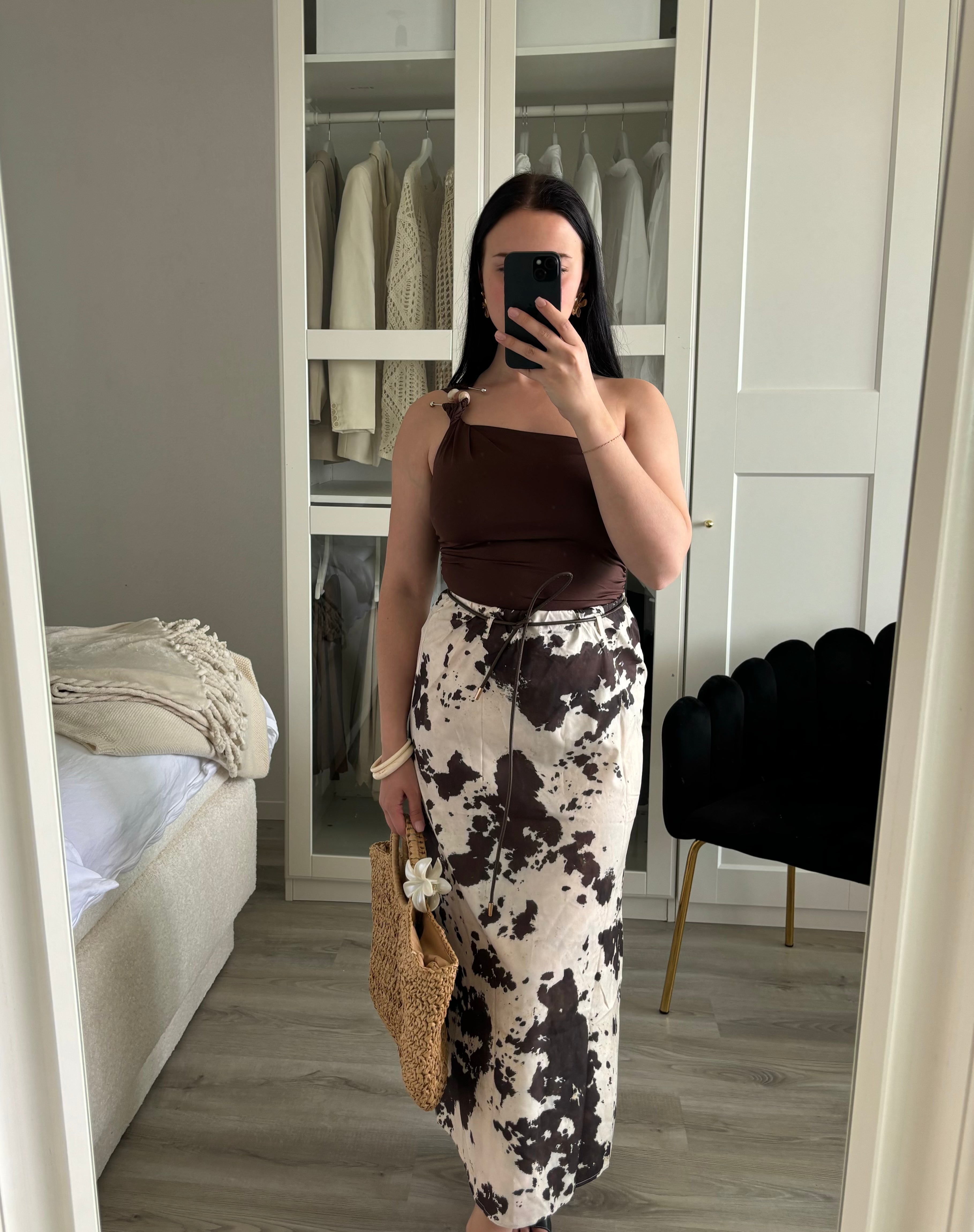 Jupe avec ceinture taille S/M