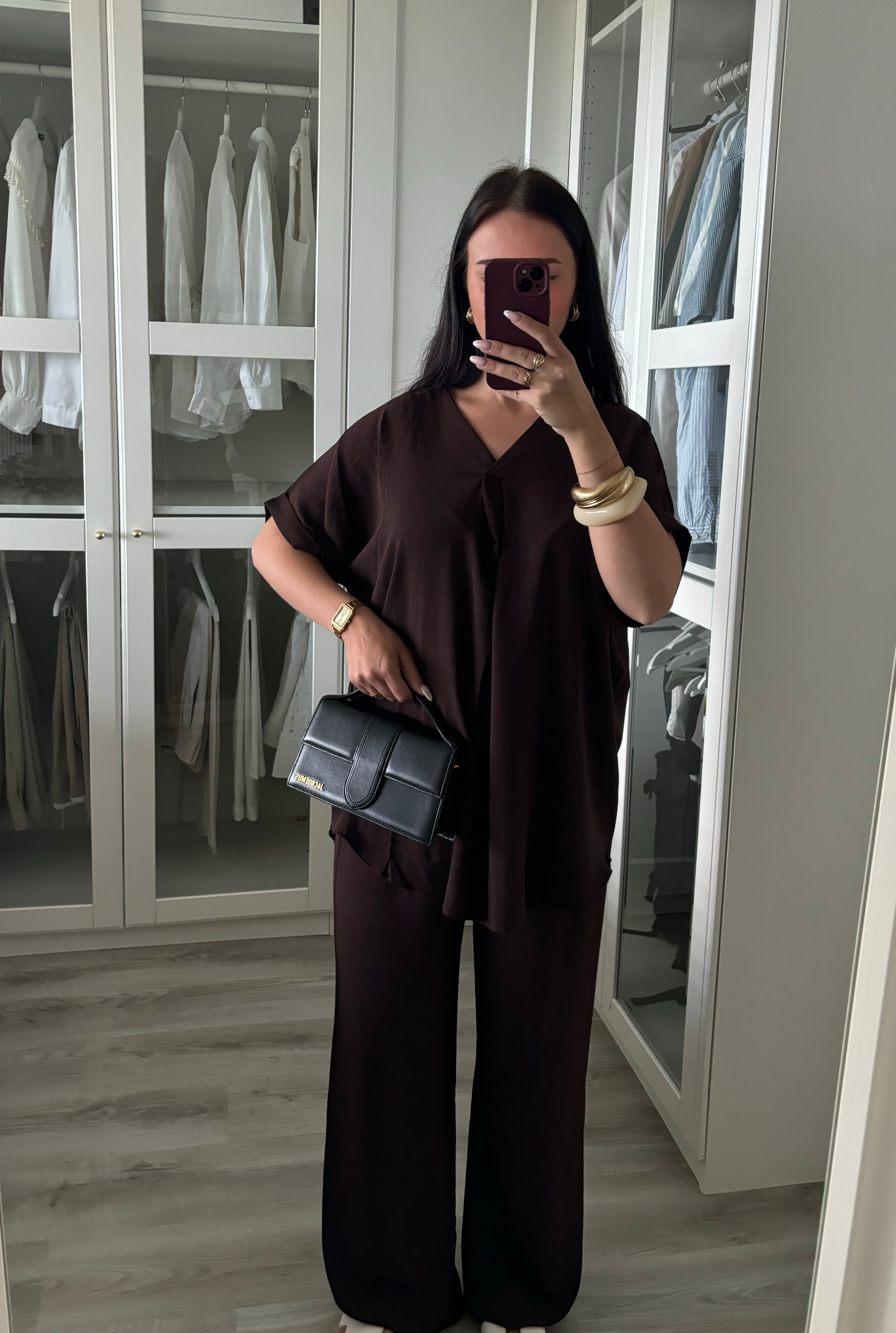 Ensemble (blouse & pantalon) taille M