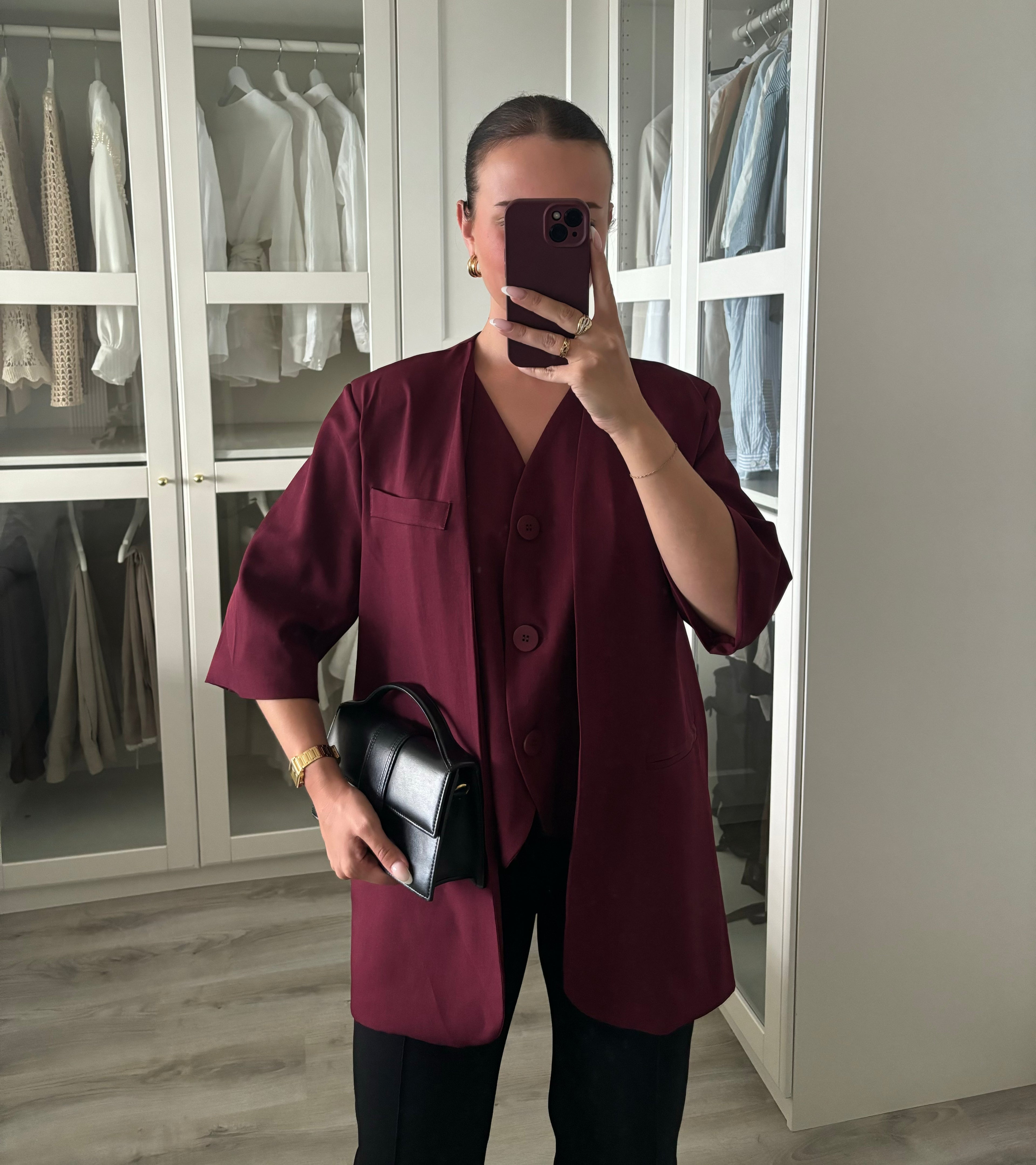 Blazer avec gilet intégré taille M