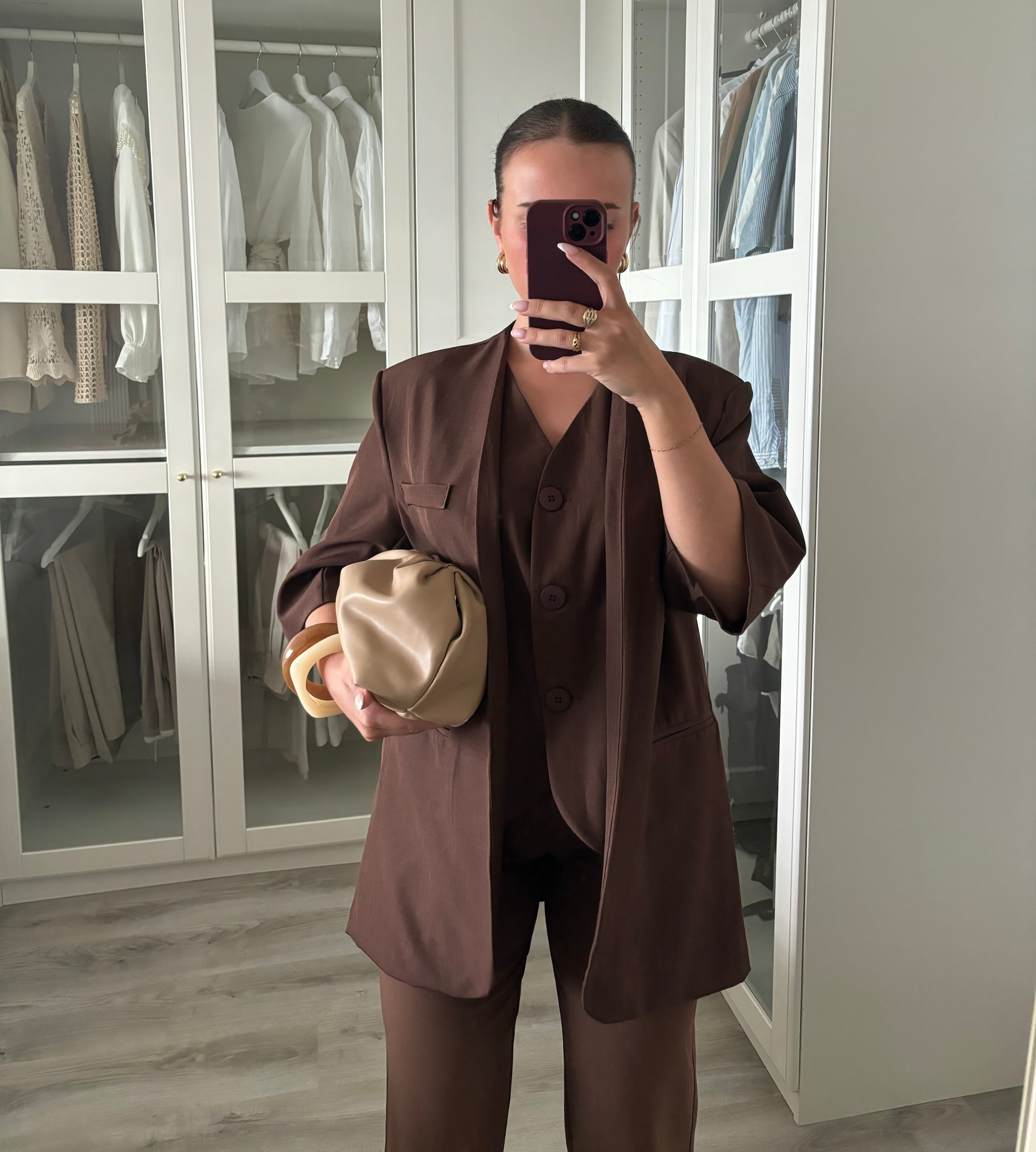 Blazer avec gilet intégré taille M