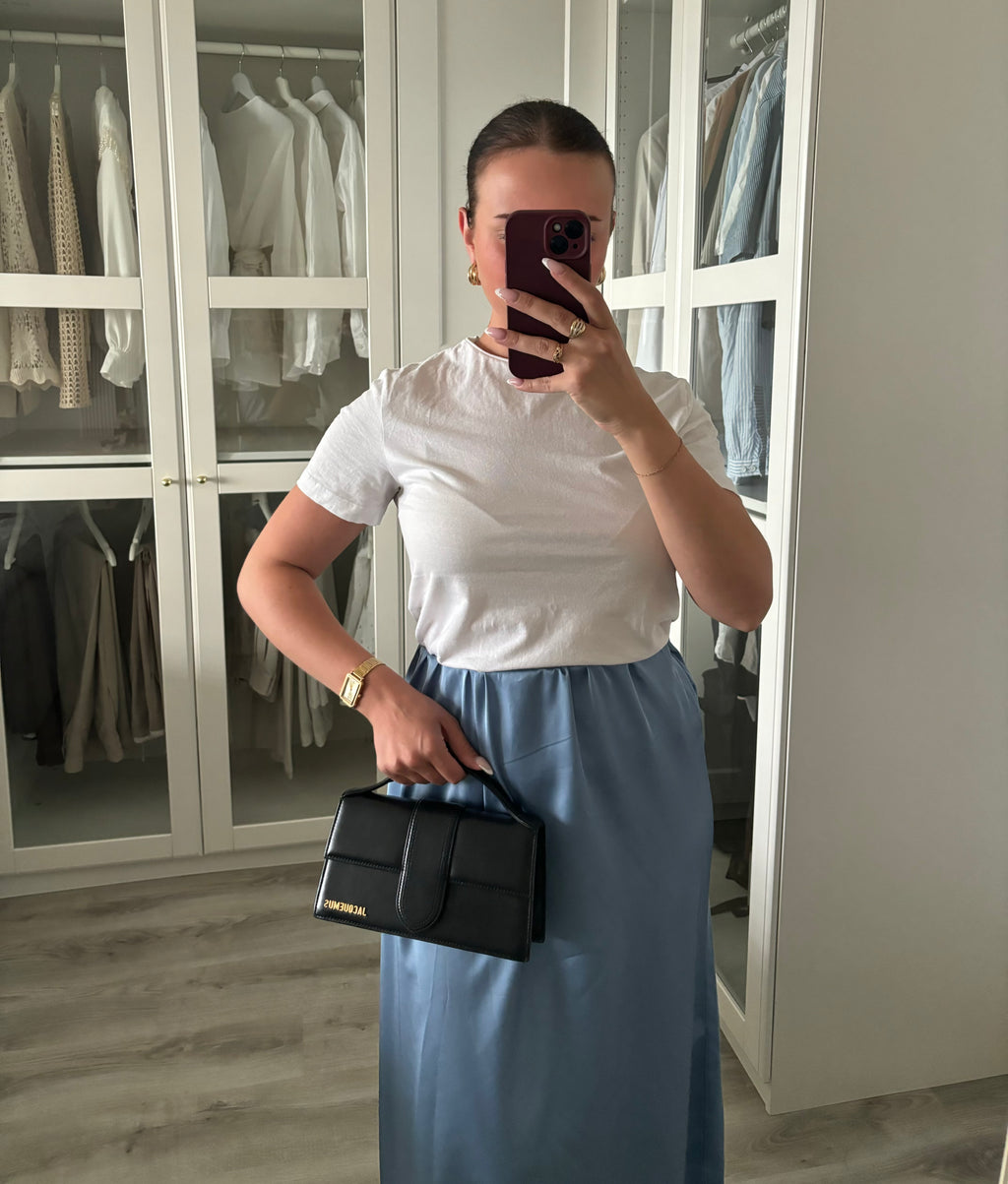 Jupe satinée taille S/M