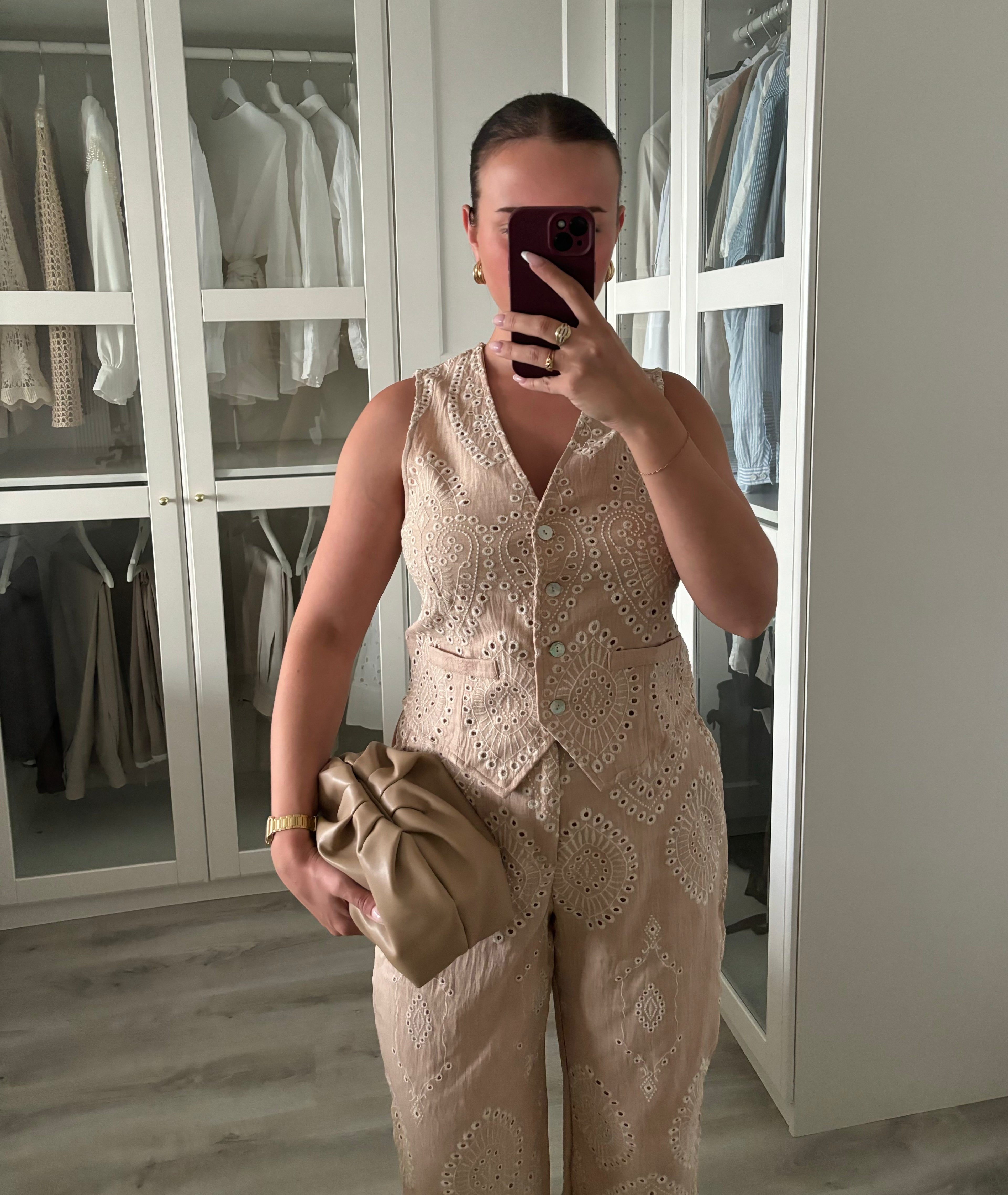 Ensemble gilet & pantalon taille M