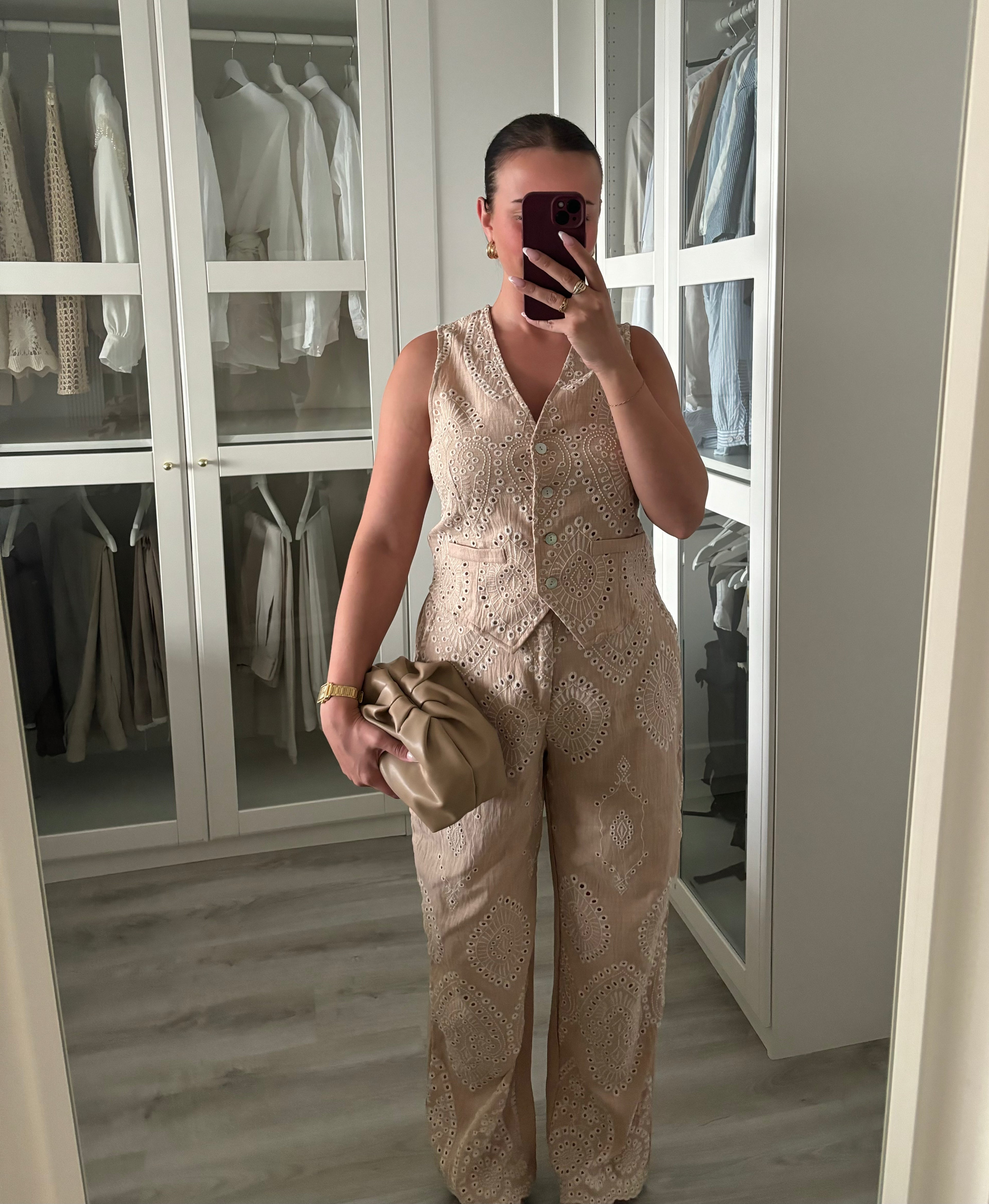 Ensemble gilet & pantalon taille M
