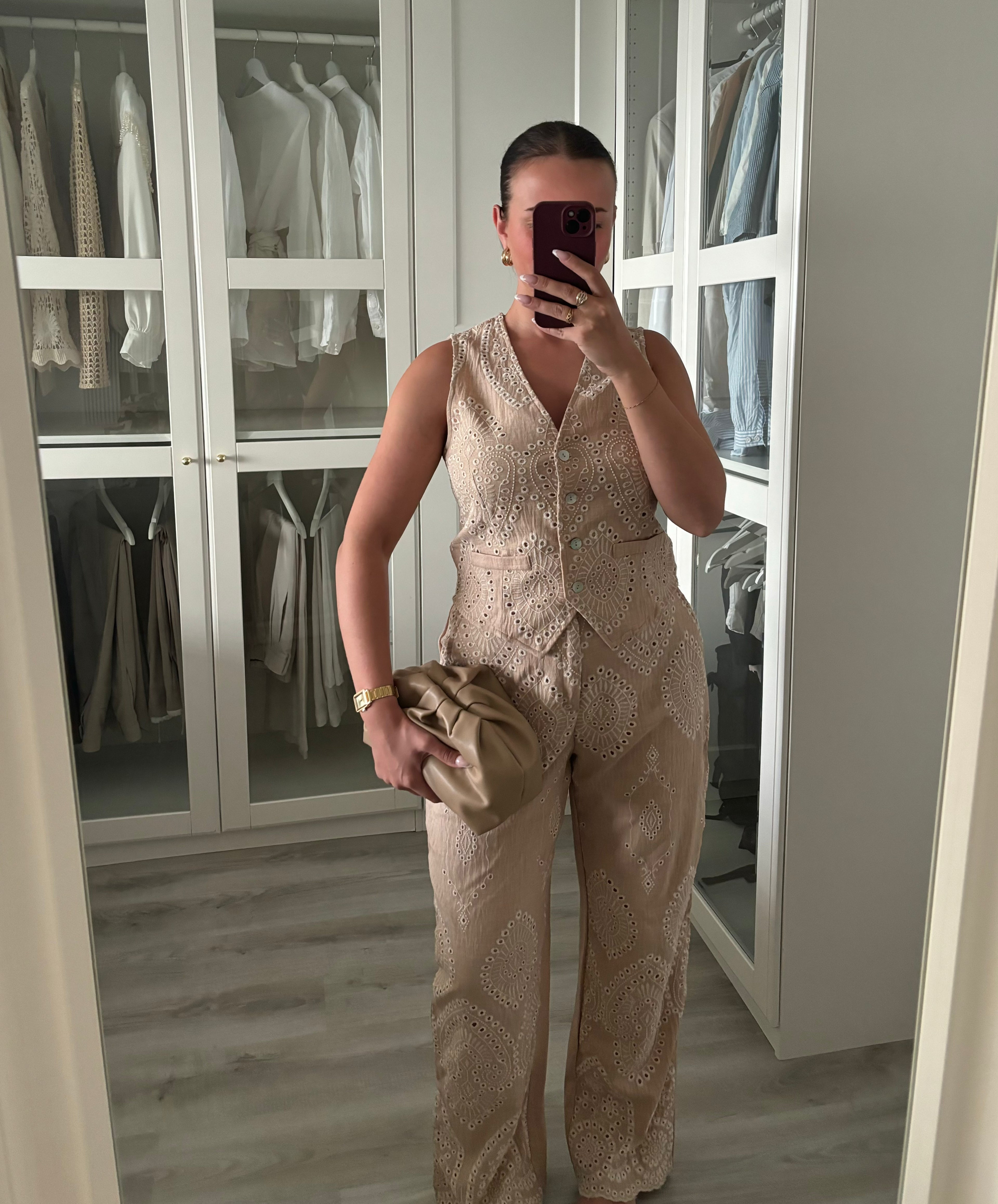 Ensemble gilet & pantalon taille M
