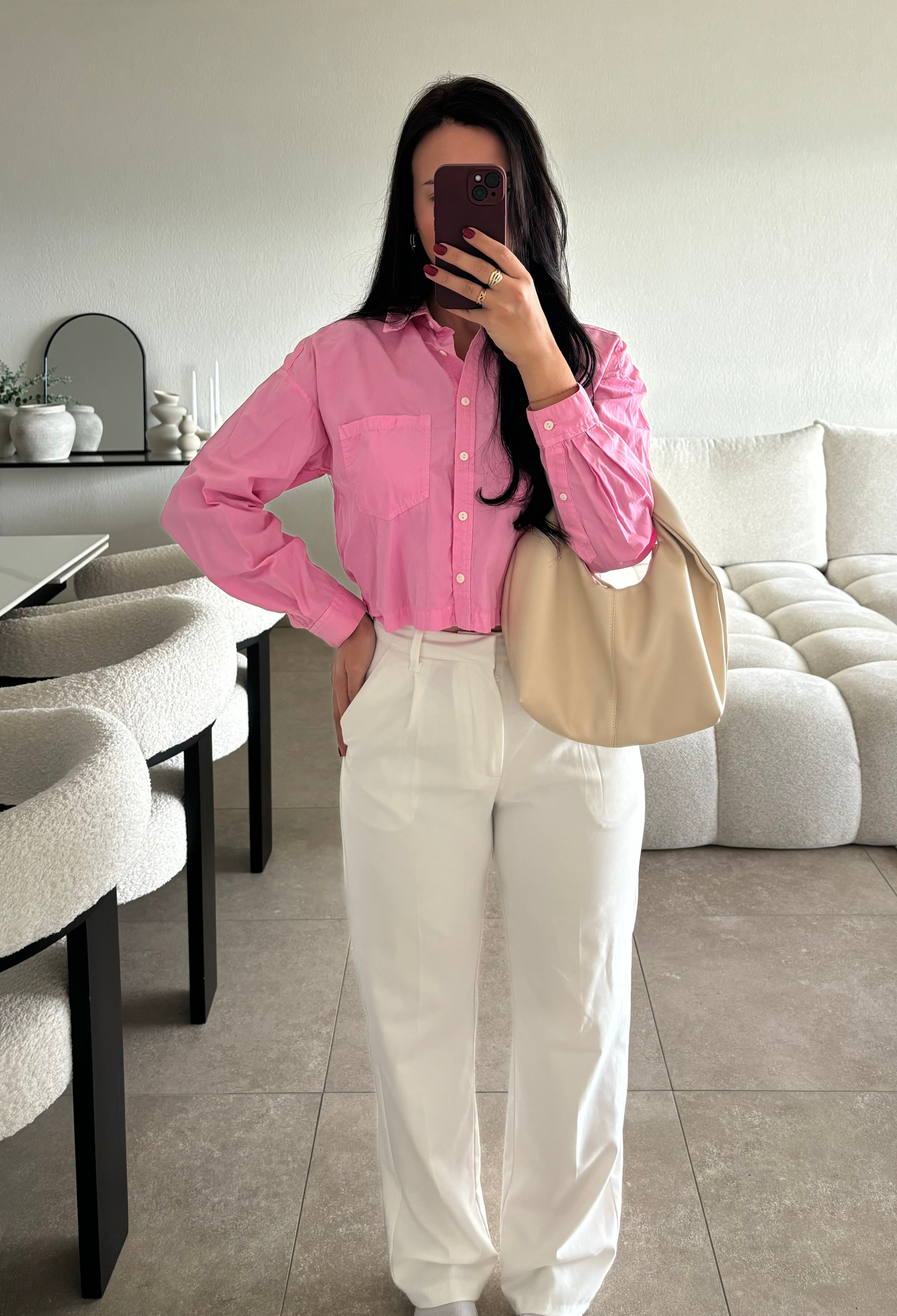 Pantalon blanc Bershka taille 36