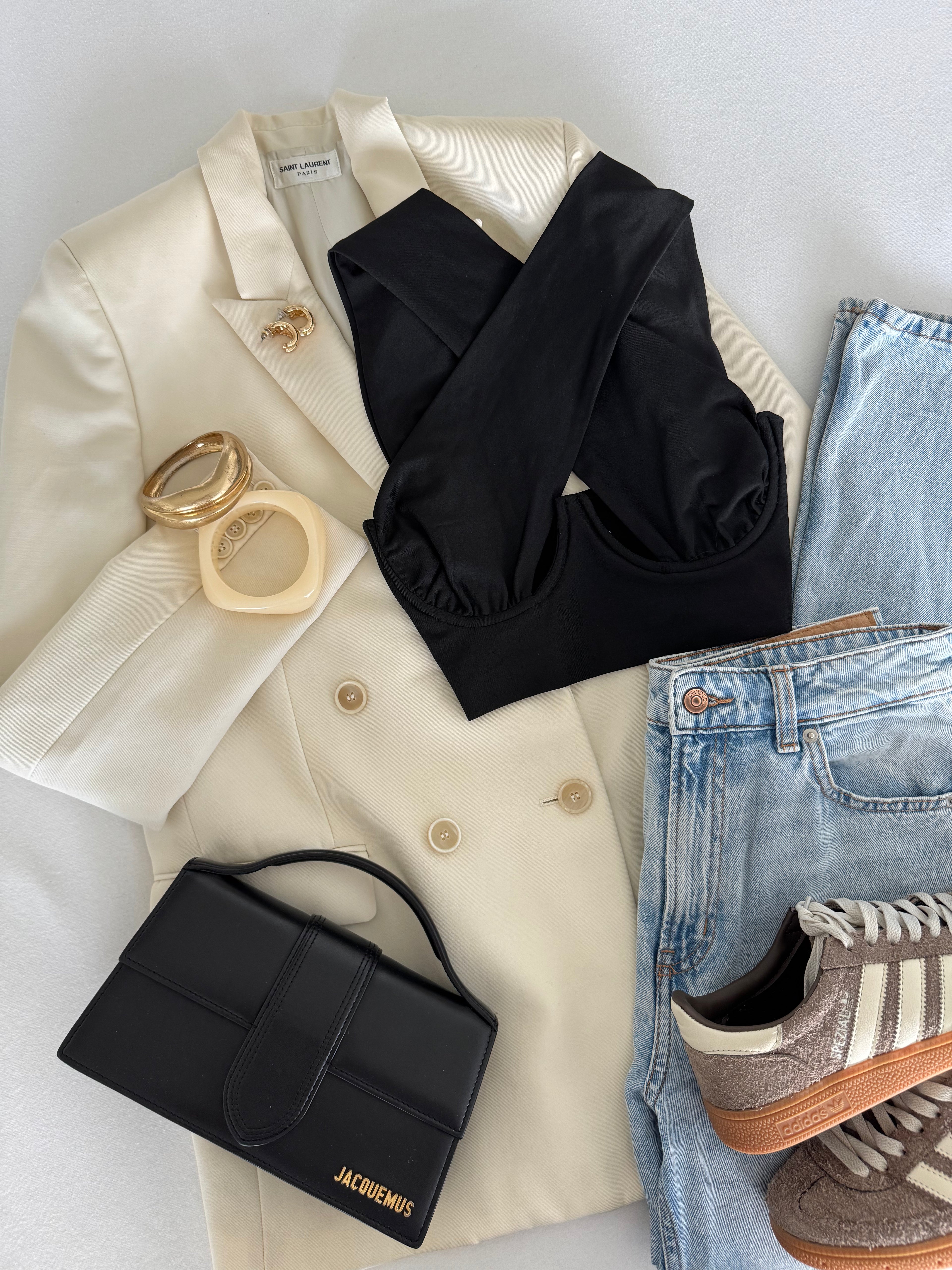 Top noir taille S