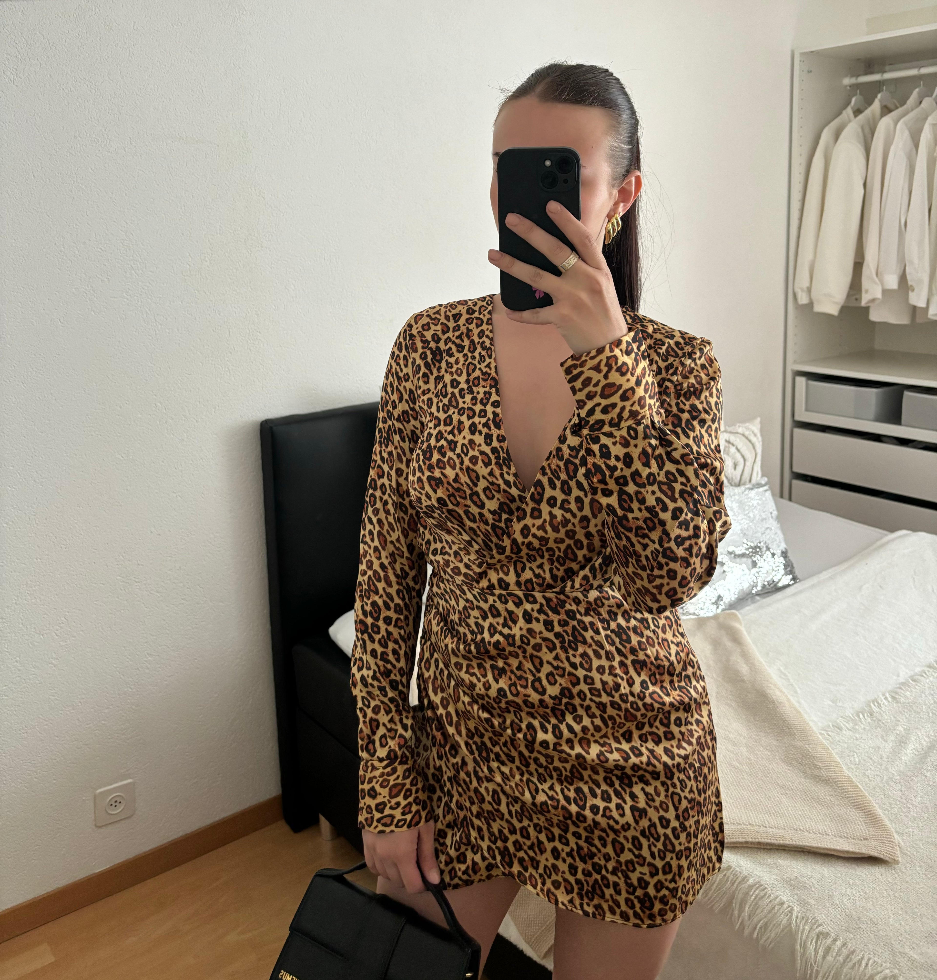 Robe léopard Zara taille S