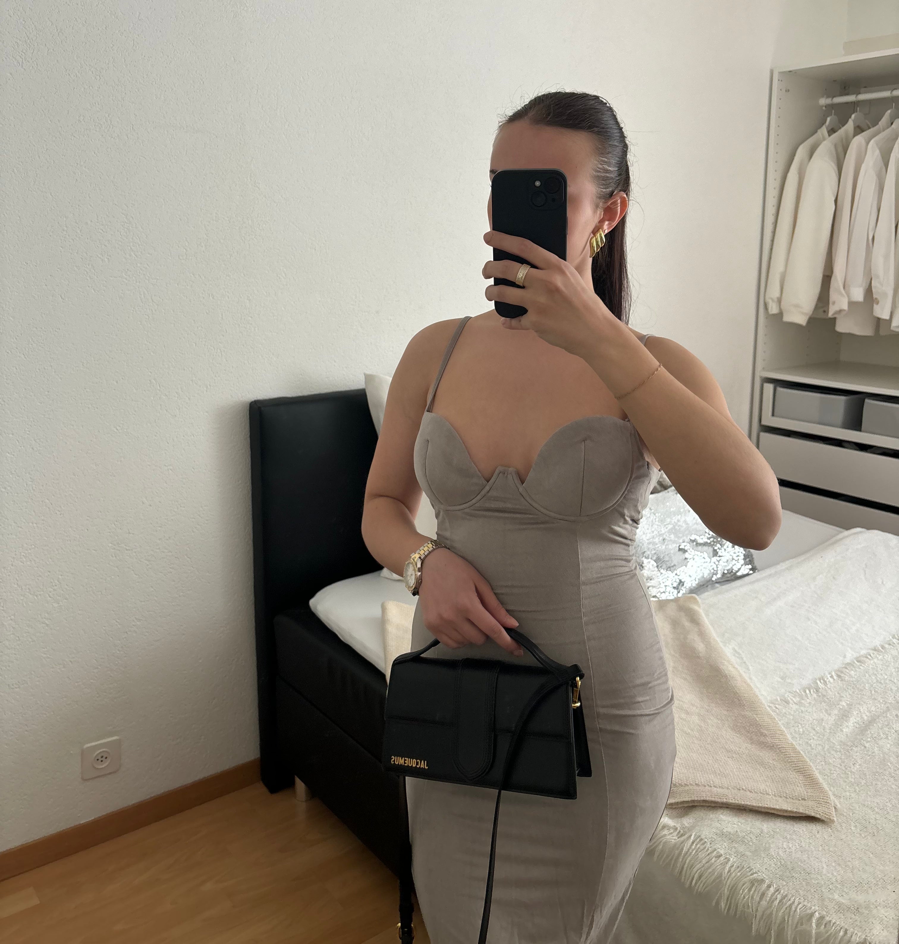 Robe grise taille S/M
